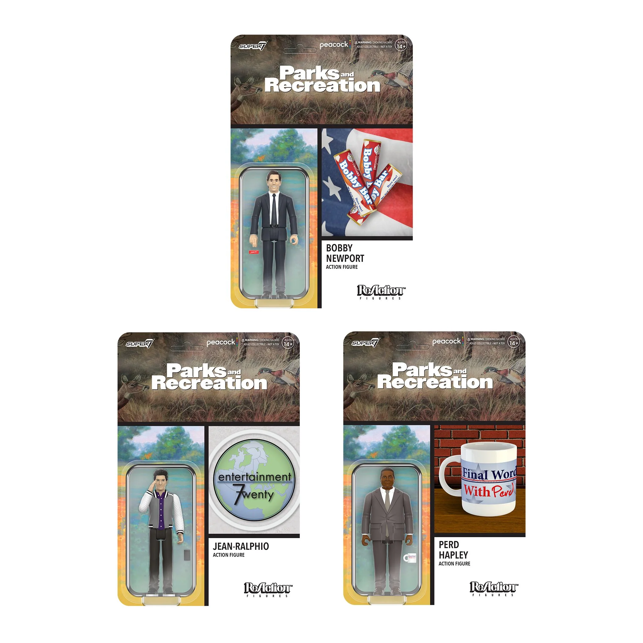 Parks and Recreation ReAction Wave 3 - Perd Hapley, Jean-Ralphio & Bobby Newport