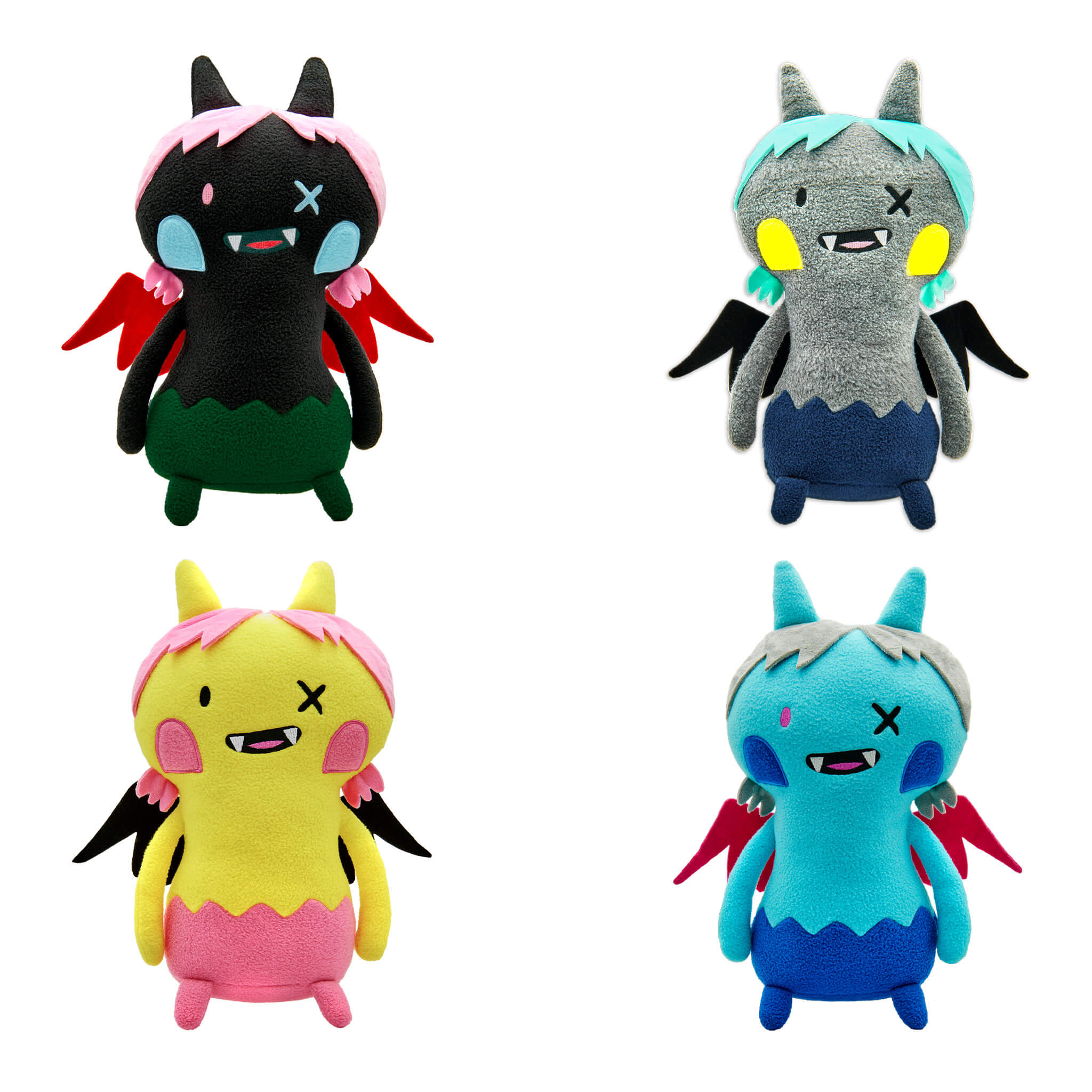 GxngYxng x Sun Min+David Ghxsts Plush - Set of 4 Dxlls