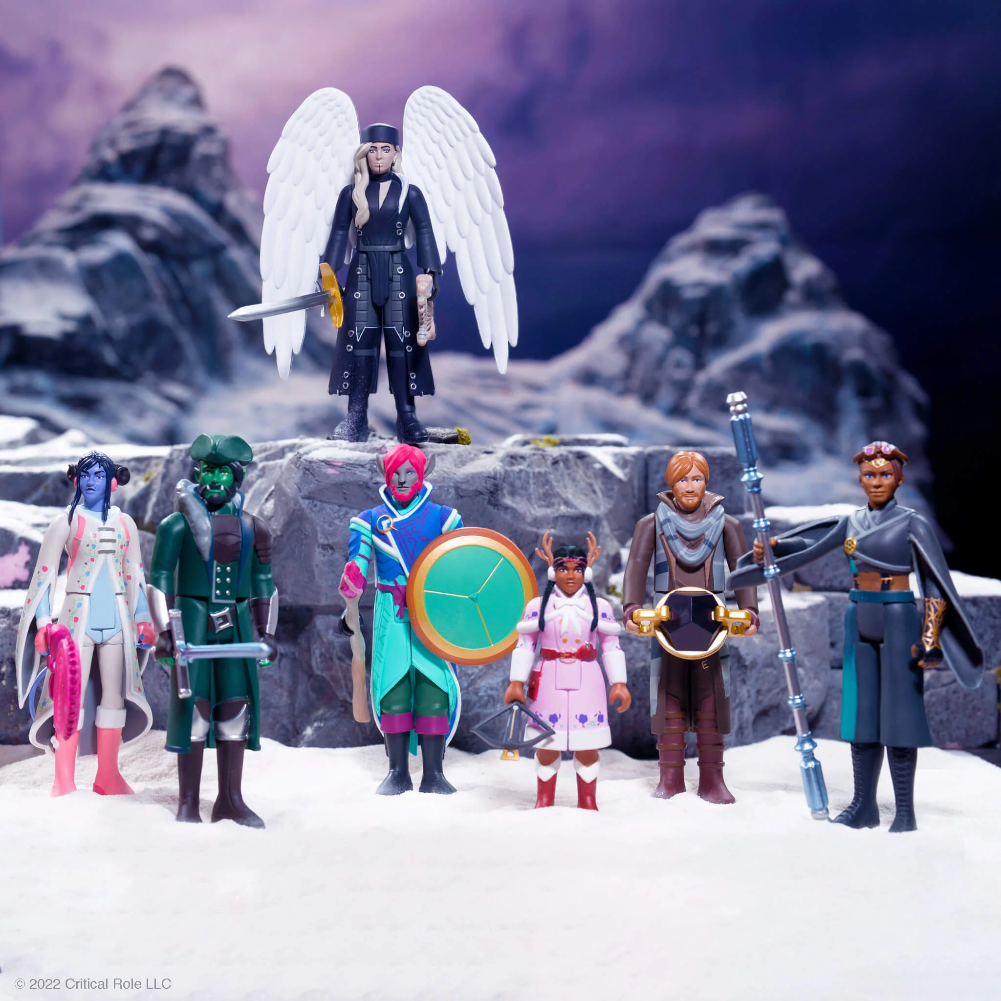 Critical Role ReAction Wave 1 - Set of 7 4 Critical Role ReAction Wave 1 - Set of 7