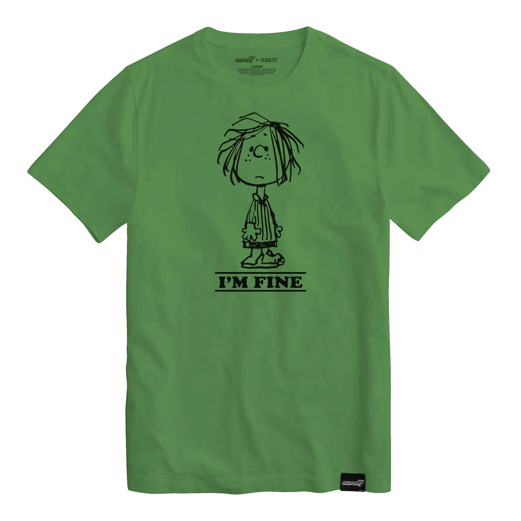 Peanuts Peppermint Patty I'm Fine Tshirt