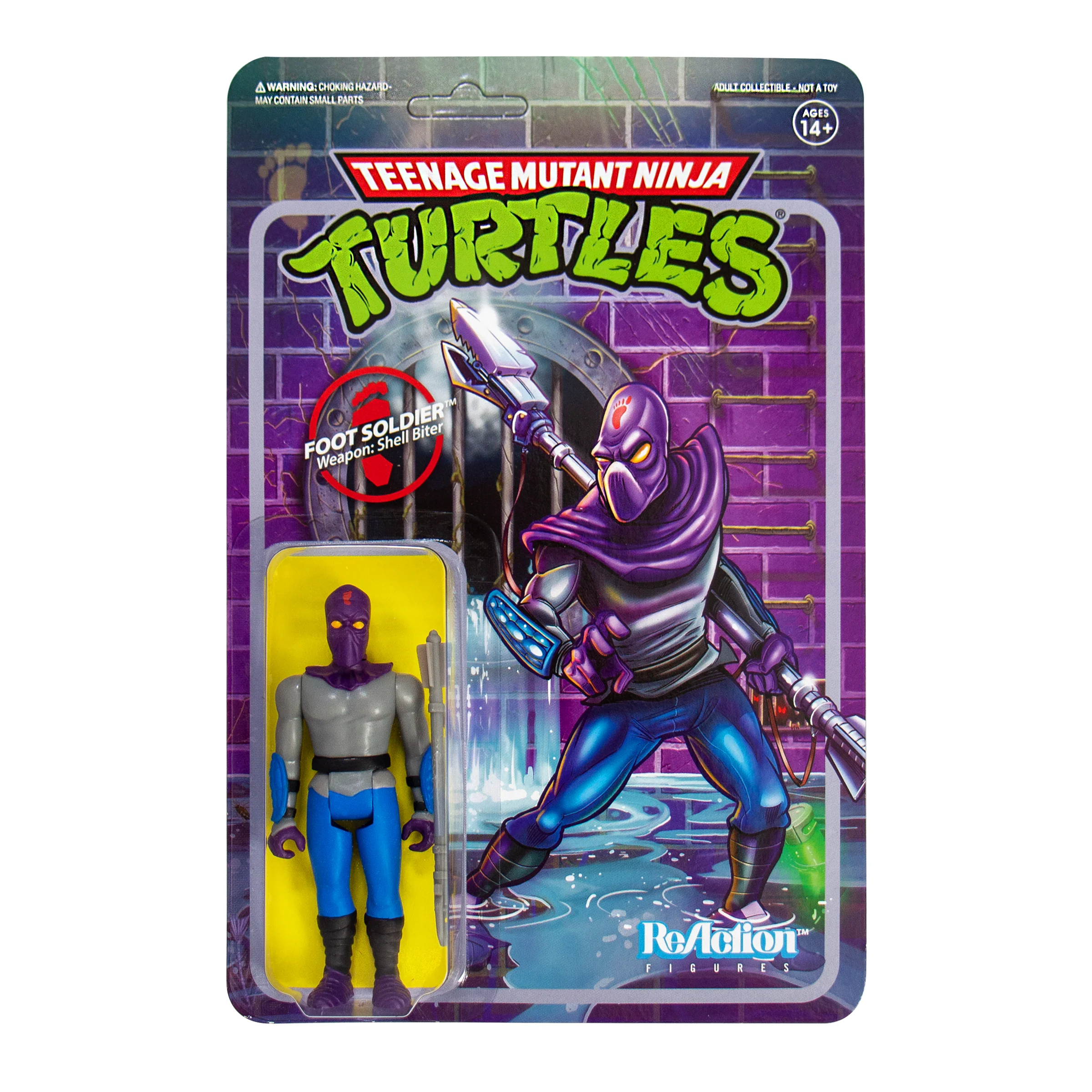 Teenage Mutant Ninja Turtles ReAction Figure - Foot Soldier