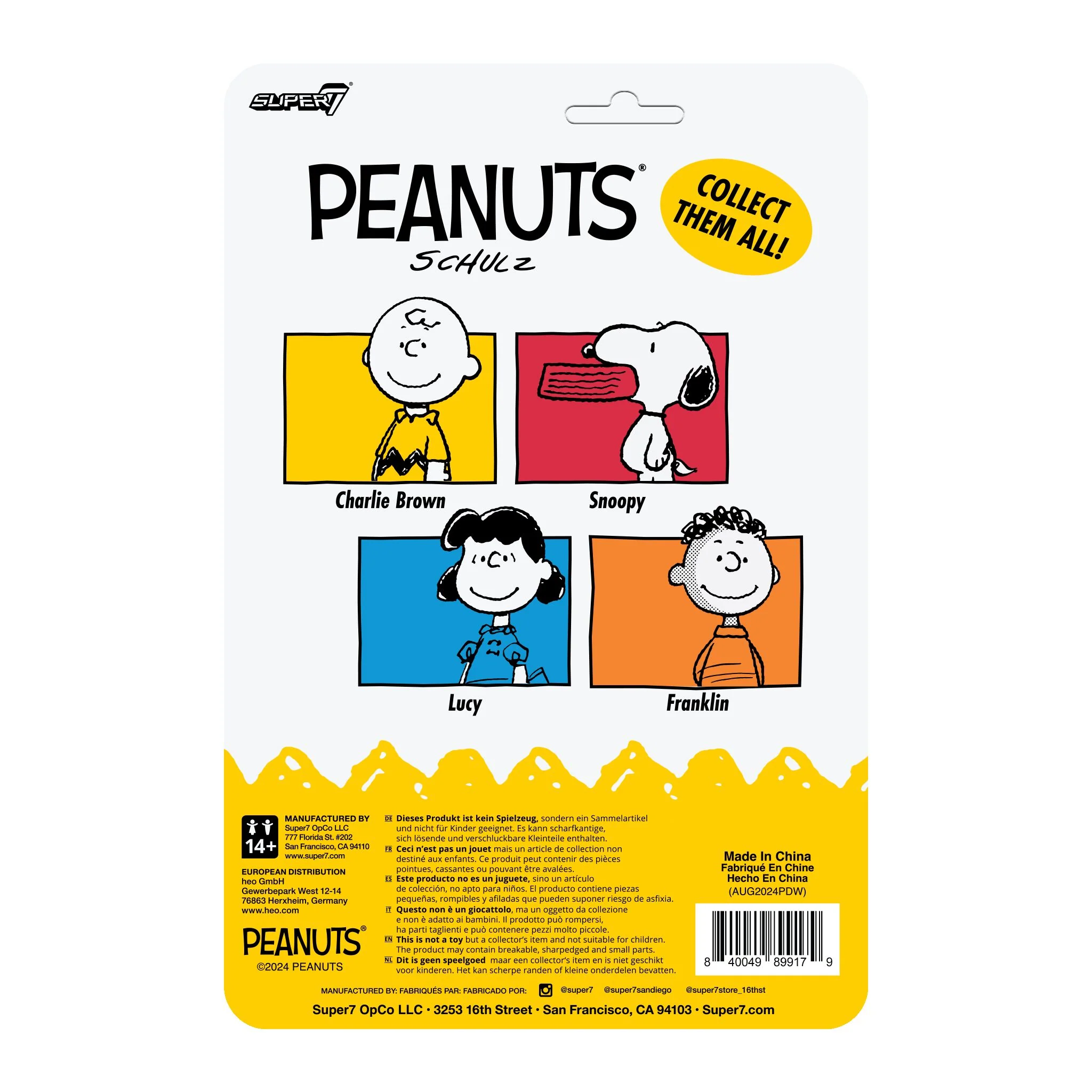 Peanuts ReAction Figures Wave 07 - Charlie Brown 5 Peanuts ReAction Figures Wave 07 - Charlie Brown