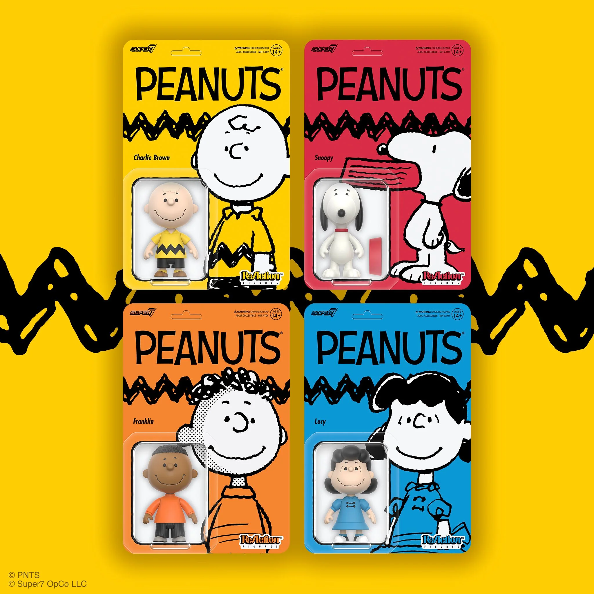 Peanuts ReAction Figures Wave 07 - Charlie Brown 6 Peanuts ReAction Figures Wave 07 - Charlie Brown