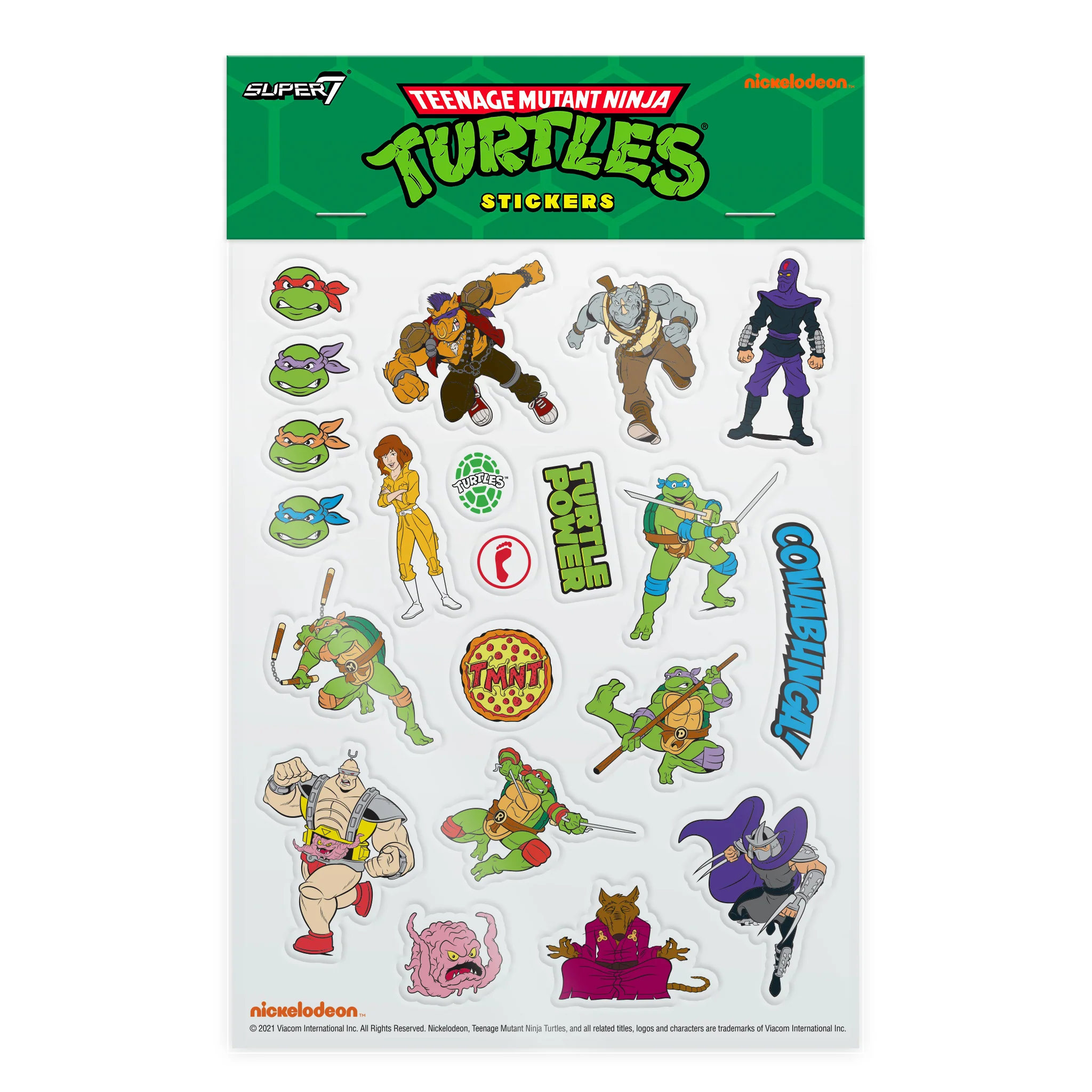 Teenage Mutant Ninja Turtles ReAction Figures - Carry Case with Michelangelo (Metallic) 7 Teenage Mutant Ninja Turtles ReAction Figures - Carry Case with Michelangelo (Metallic)