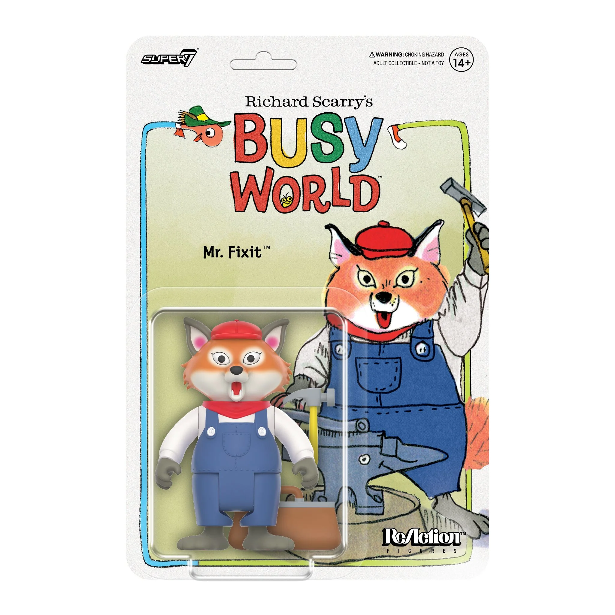 Richard Scarry ReAction Figures Wave 02 - Mr. Fixit