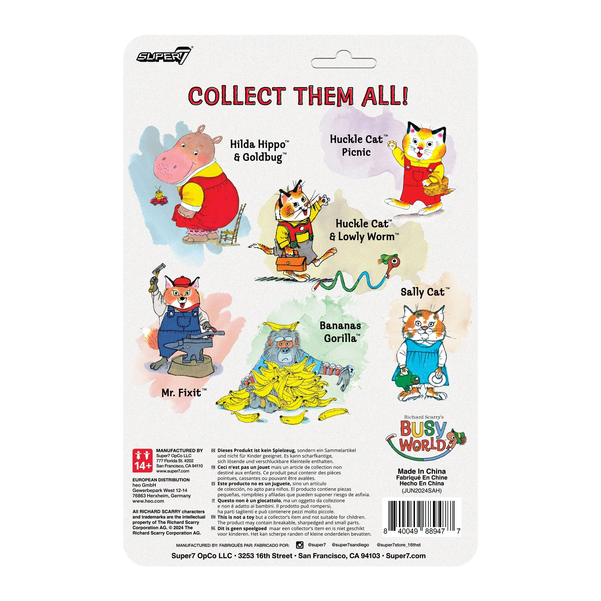 Richard Scarry ReAction Figures Wave 02 - Mr. Fixit 5 Richard Scarry ReAction Figures Wave 02 - Mr. Fixit