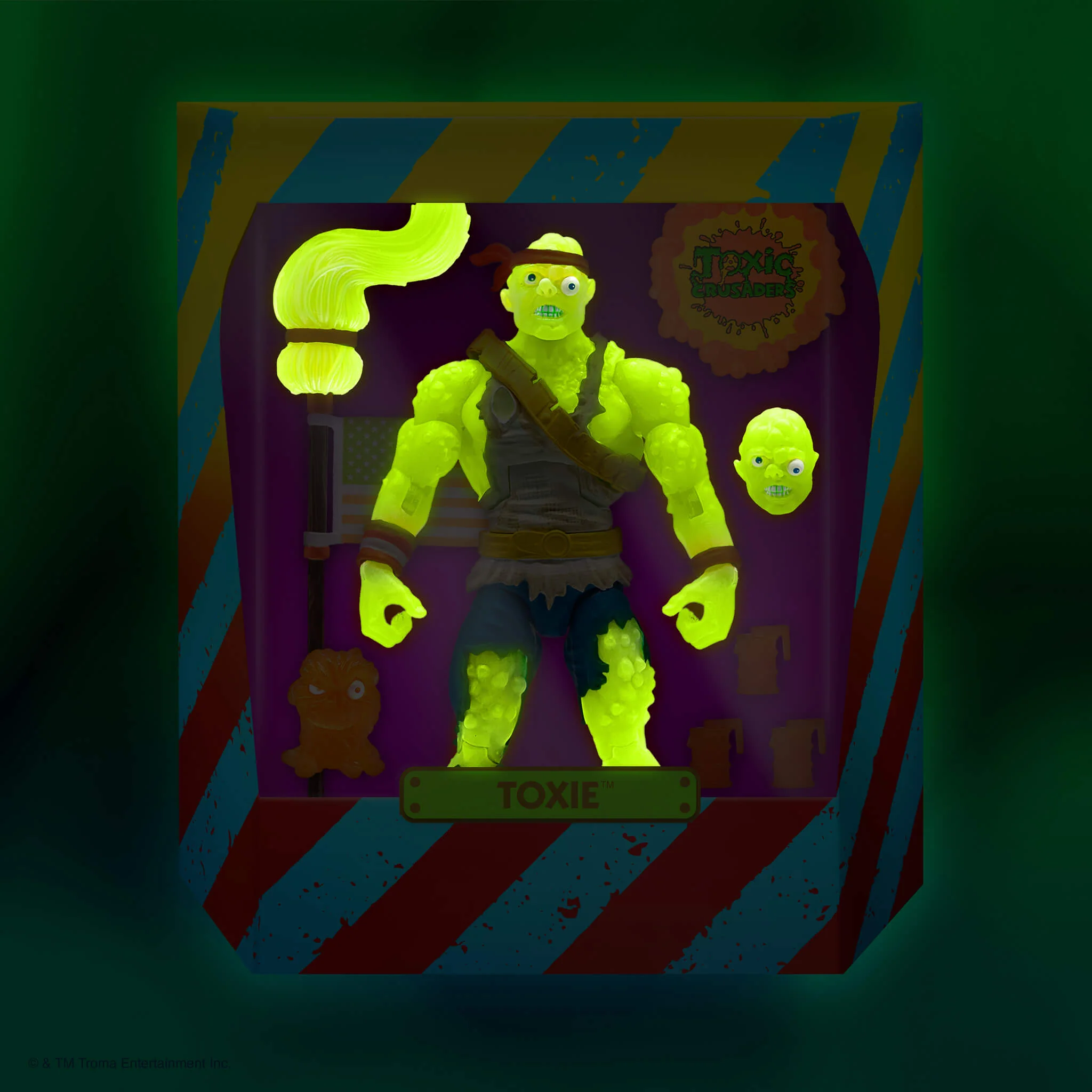 Toxic Crusader ULTIMATES! Figure - Radioactive Red Rage 7 Toxic Crusader ULTIMATES! Figure - Radioactive Red Rage