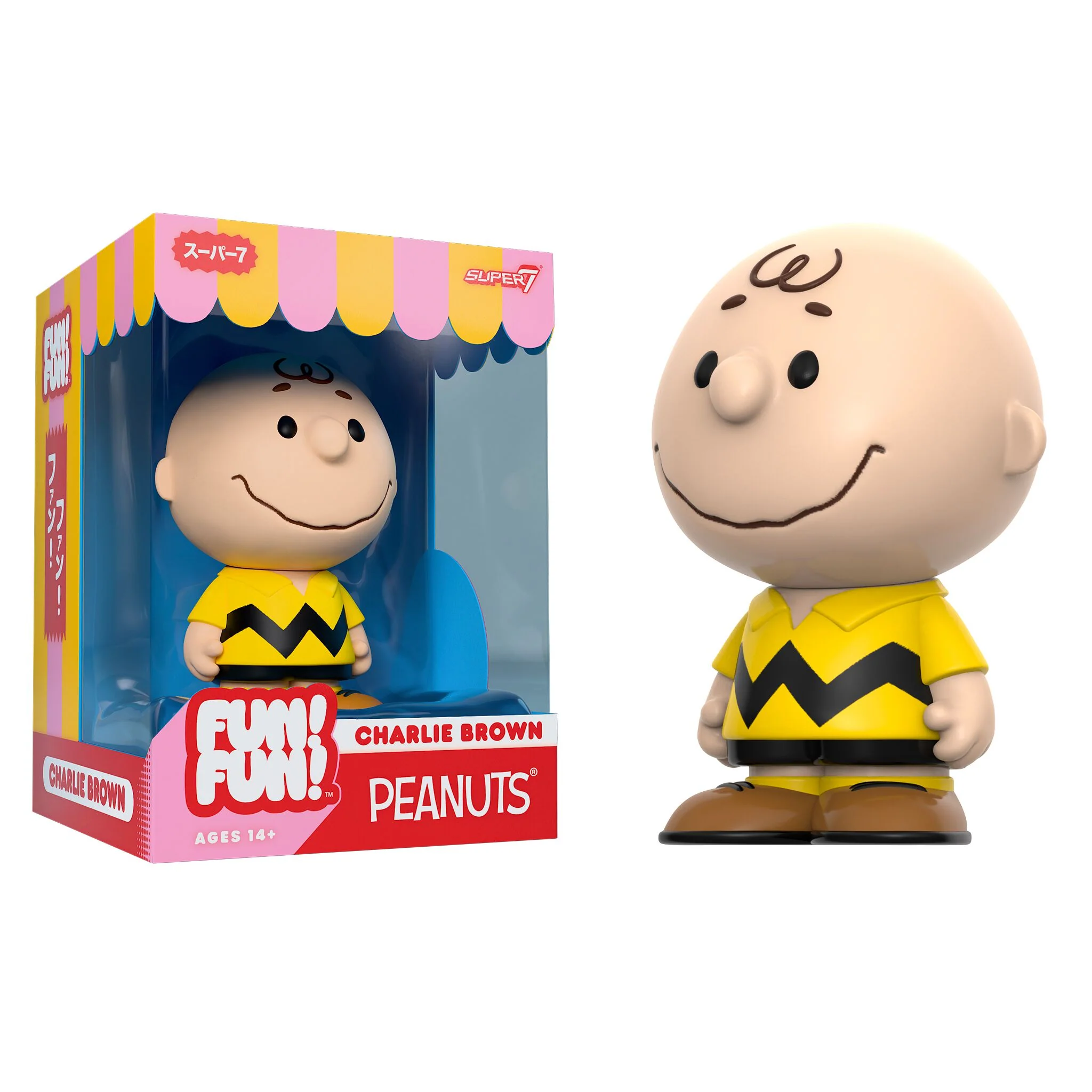 Peanuts FUN! FUN! Wave 1 - Snoopy (Puffy Coat), Charlie Brown (Yellow Shirt), & Snoopy (Standing) 12 Peanuts FUN! FUN! Wave 1 - Snoopy (Puffy Coat), Charlie Brown (Yellow Shirt), & Snoopy (Standing)