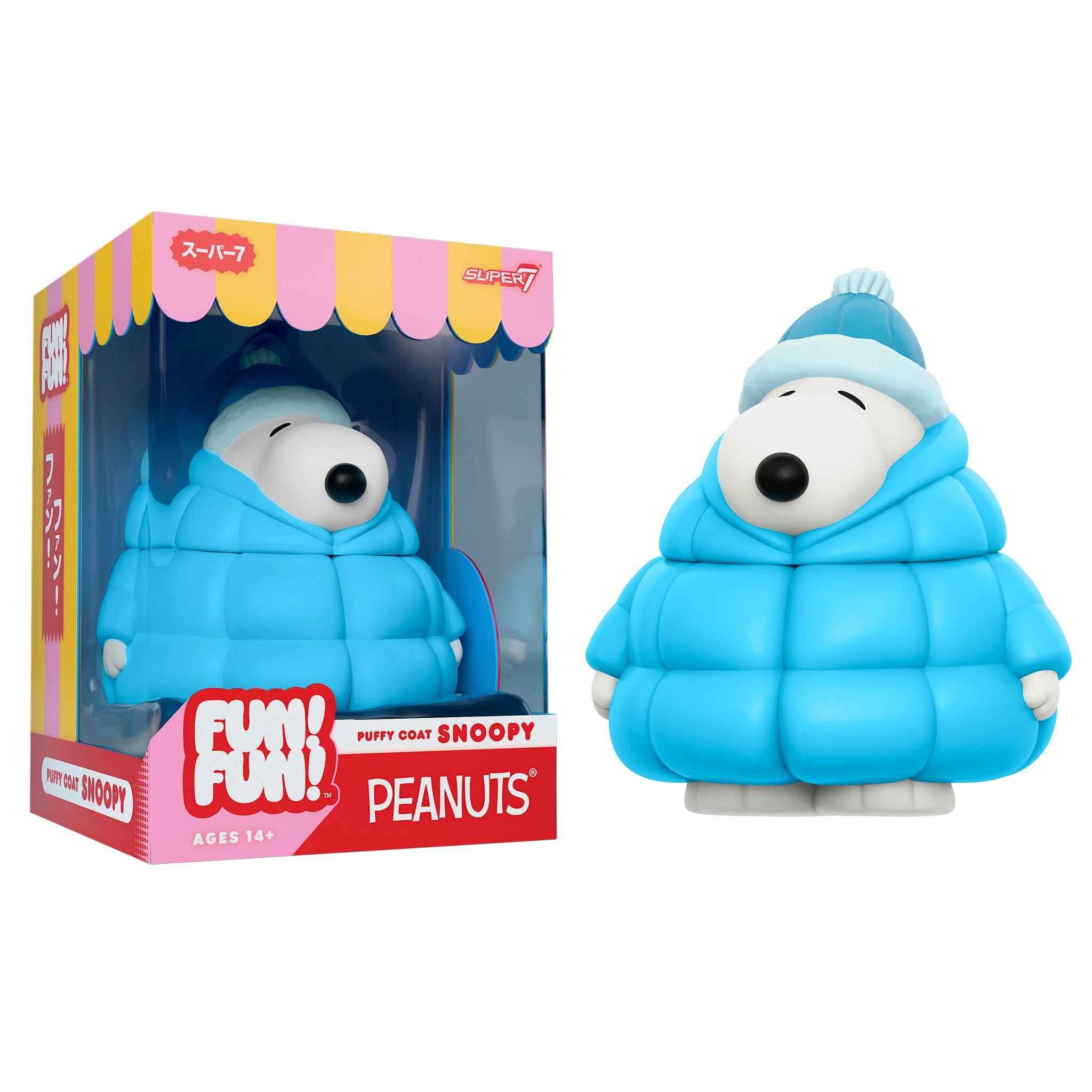 Peanuts FUN! FUN! Wave 1 - Snoopy (Puffy Coat), Charlie Brown (Yellow Shirt), & Snoopy (Standing) 9 Peanuts FUN! FUN! Wave 1 - Snoopy (Puffy Coat), Charlie Brown (Yellow Shirt), & Snoopy (Standing)