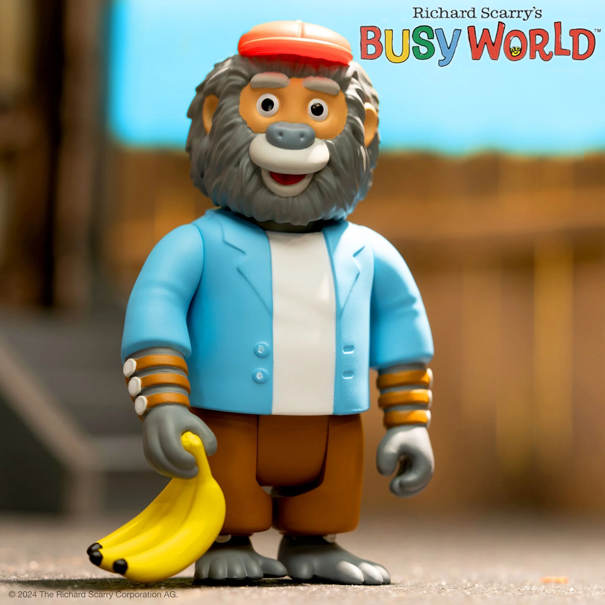 Richard Scarry ReAction W1 - Huckle Cat, Hilda Hippo, Bananas Gorilla 11 Richard Scarry ReAction W1 - Huckle Cat, Hilda Hippo, Bananas Gorilla