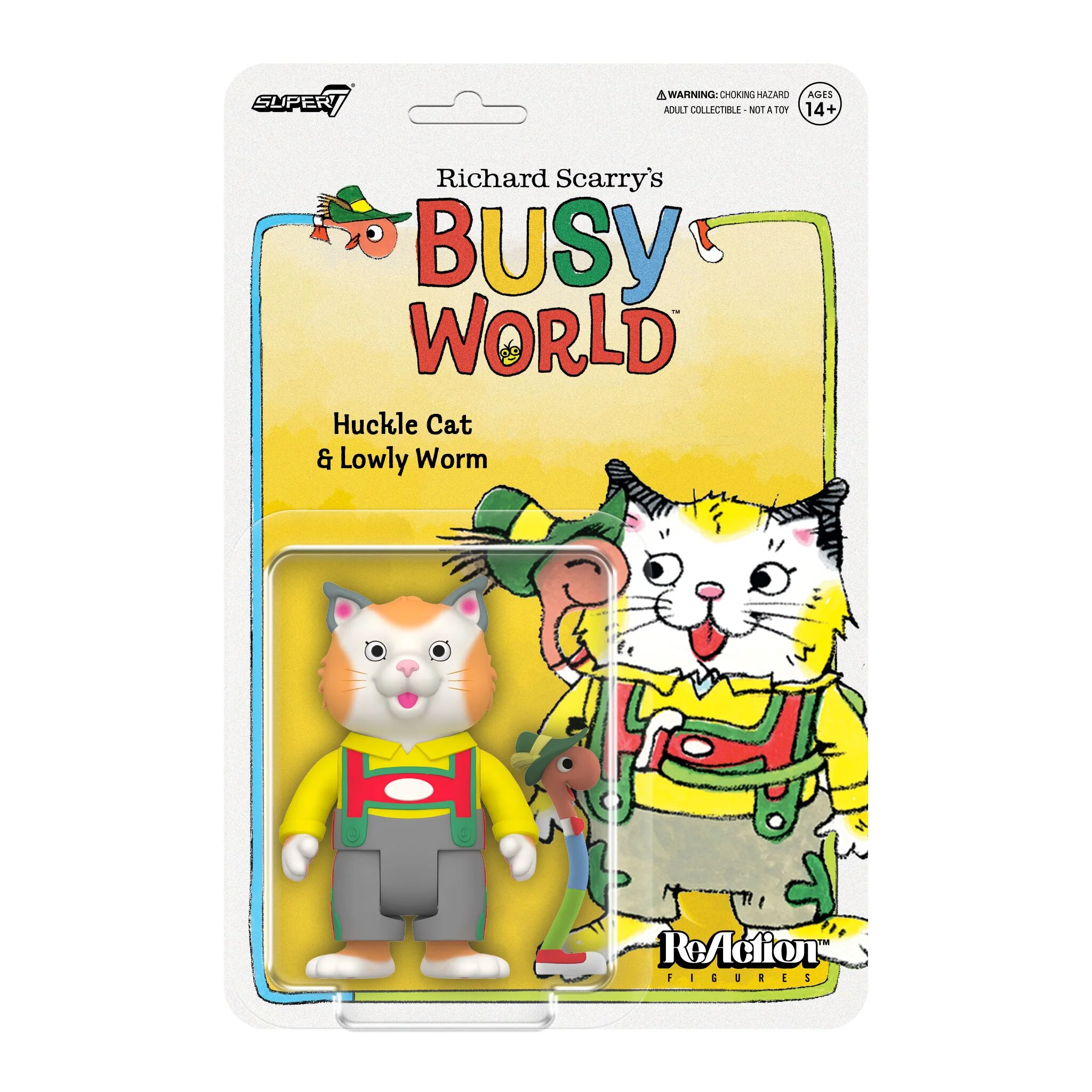 Richard Scarry ReAction W1 - Huckle Cat, Hilda Hippo, Bananas Gorilla 6 Richard Scarry ReAction W1 - Huckle Cat, Hilda Hippo, Bananas Gorilla