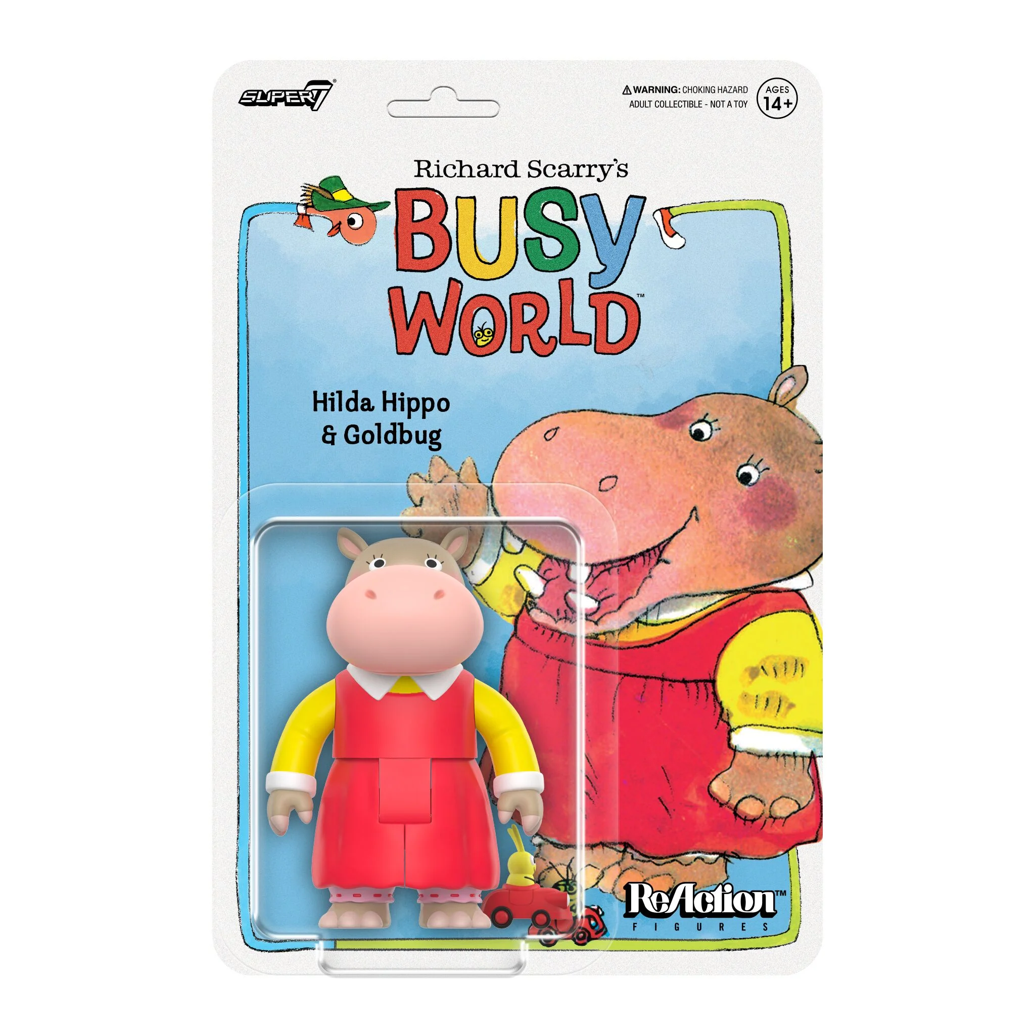 Richard Scarry ReAction W1 - Huckle Cat, Hilda Hippo, Bananas Gorilla 10 Richard Scarry ReAction W1 - Huckle Cat, Hilda Hippo, Bananas Gorilla