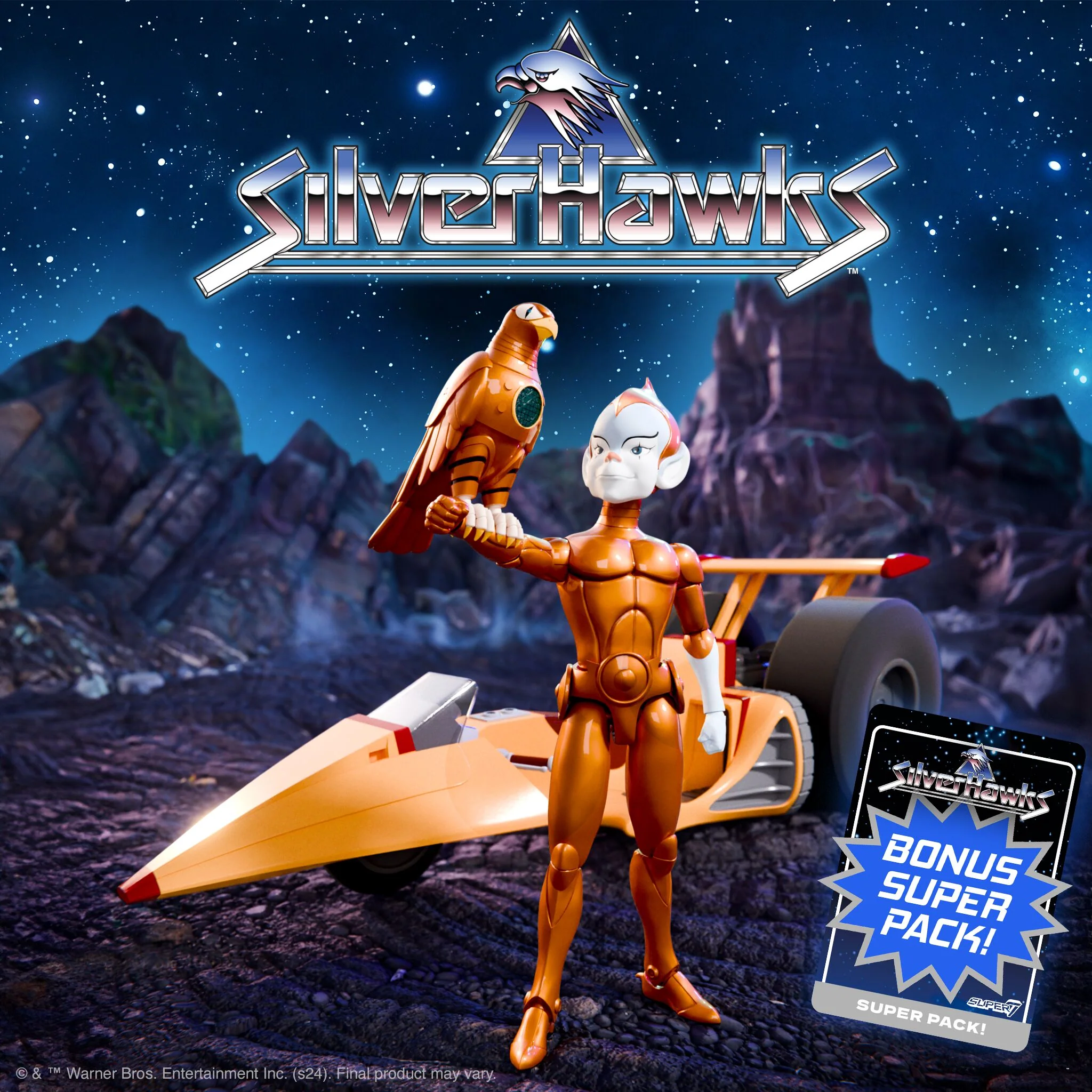 SilverHawks ULTIMATES! Wave 05 - Copper Kidd & Space Racer 3 SilverHawks ULTIMATES! Wave 05 - Copper Kidd & Space Racer