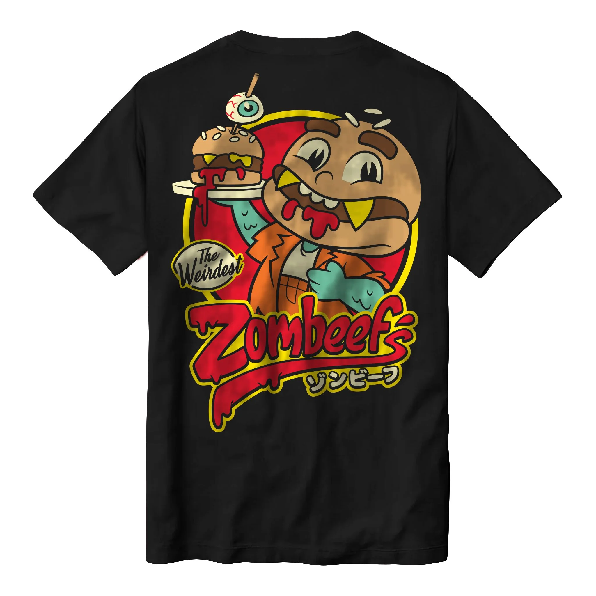 The Weirdest Zombeef Burger Tshirt 3 The Weirdest Zombeef Burger Tshirt
