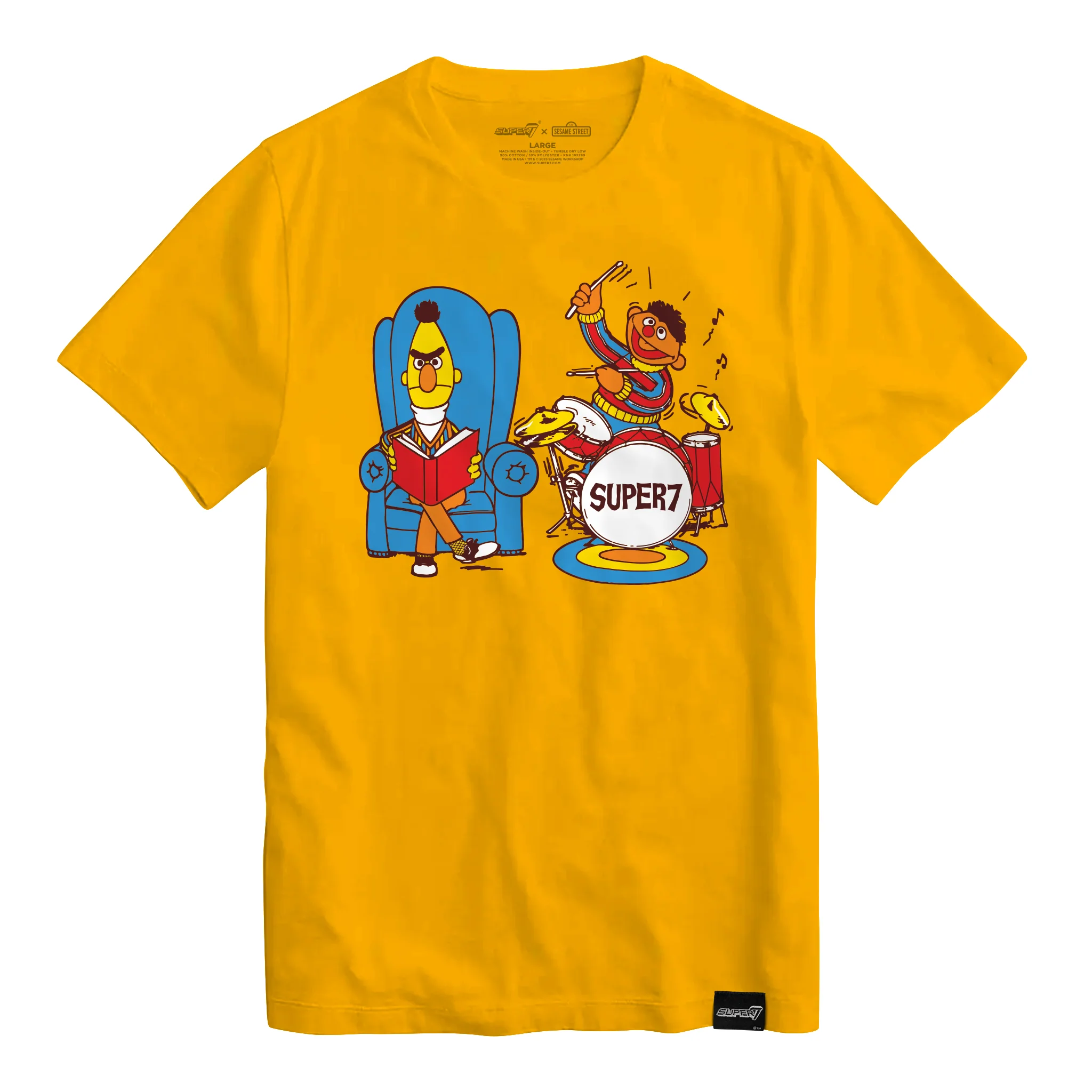 Sesame Street T-Shirt - Bert & Ernie Jam 3 Sesame Street T-Shirt - Bert & Ernie Jam