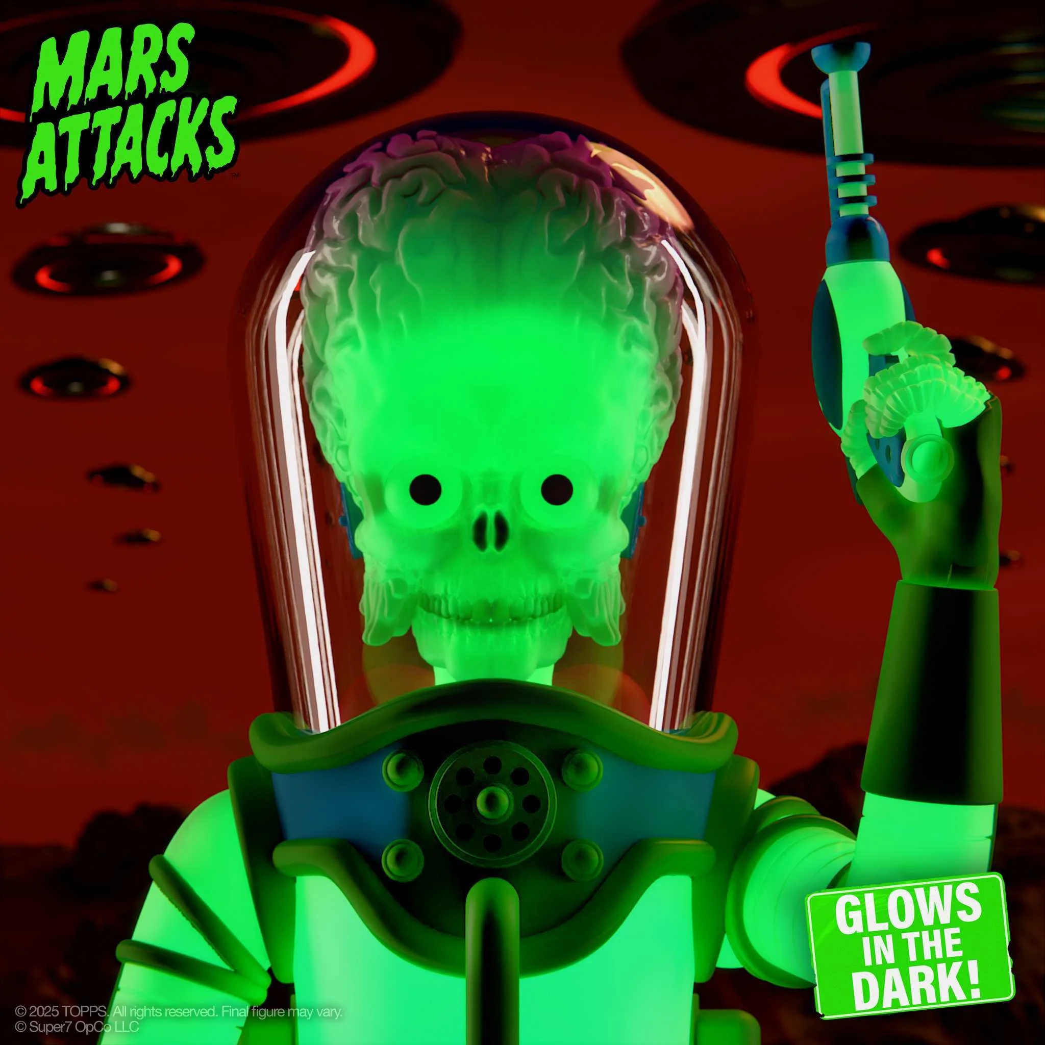 Mars Attacks ULTIMATES! Wave 02 - Martian (Invasion Begins, Glow) 4 Mars Attacks ULTIMATES! Wave 02 - Martian (Invasion Begins, Glow)