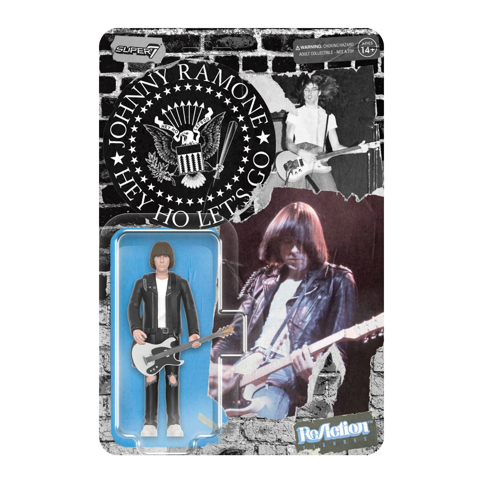 Johnny Ramone ReAction Figures - Johnny Ramone (White Shirt)
