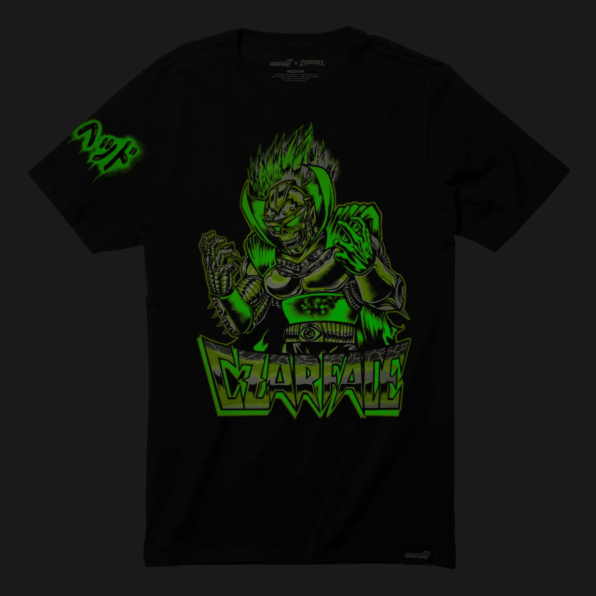 Czarface T-Shirt - Glow-In-The-Dark 3 Czarface T-Shirt - Glow-In-The-Dark