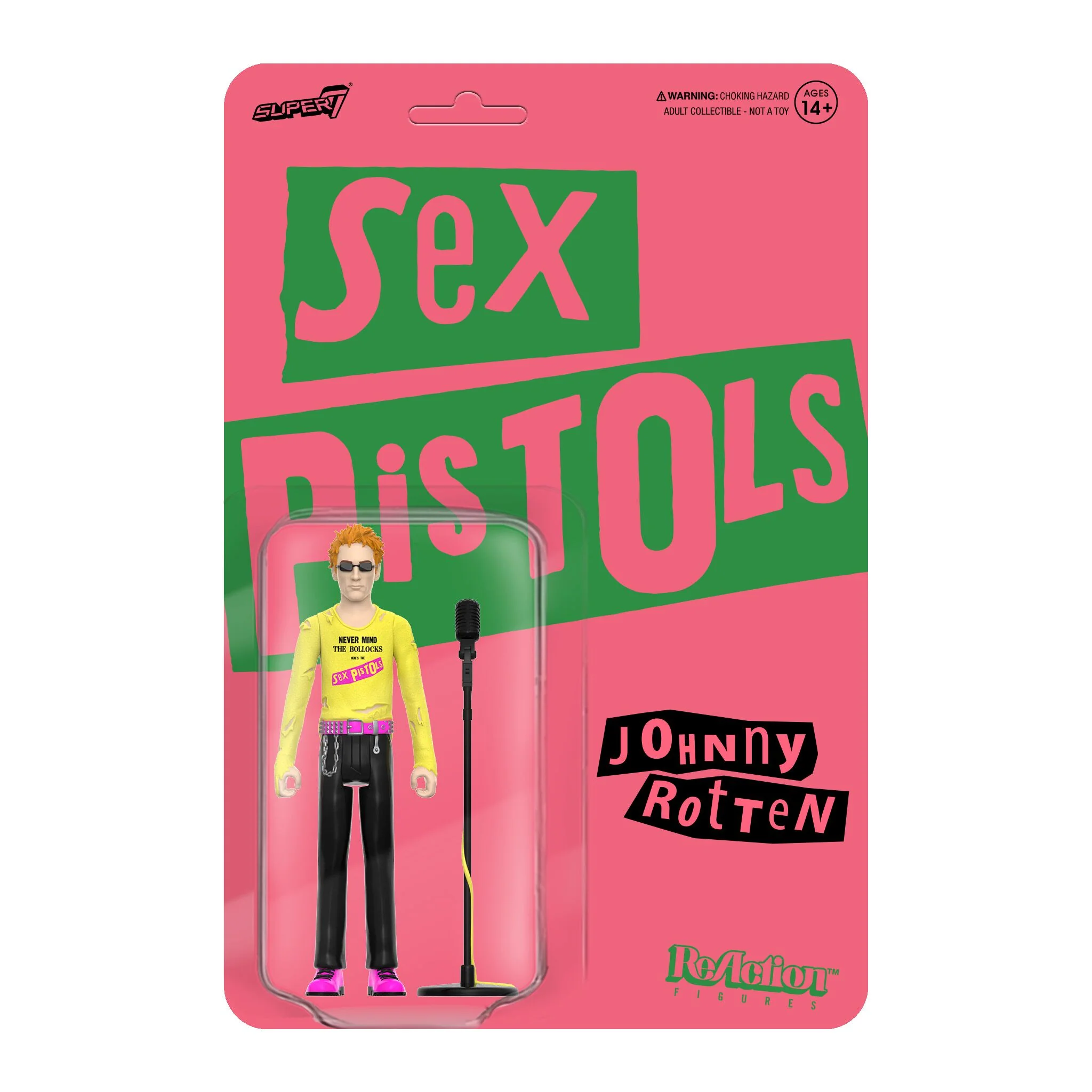Sex Pistols ReAction Figures W2 - Johnny Rotten (Never Mind the Bollocks)