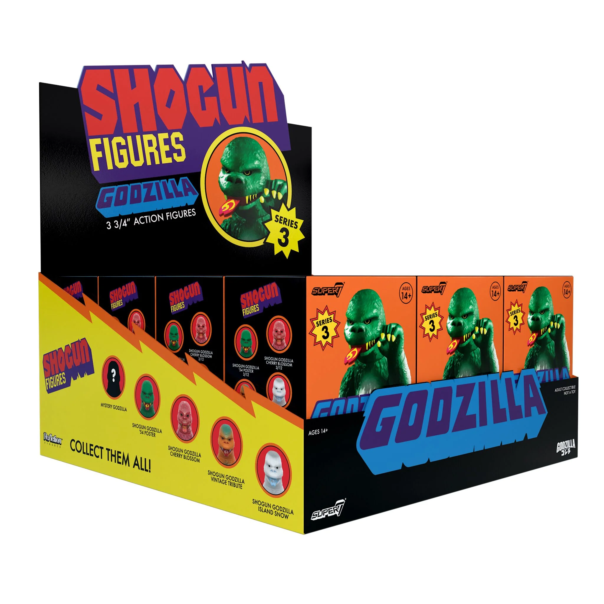 Toho Blind Box Wave 09 (Shogun V3) - Blind Box Flat