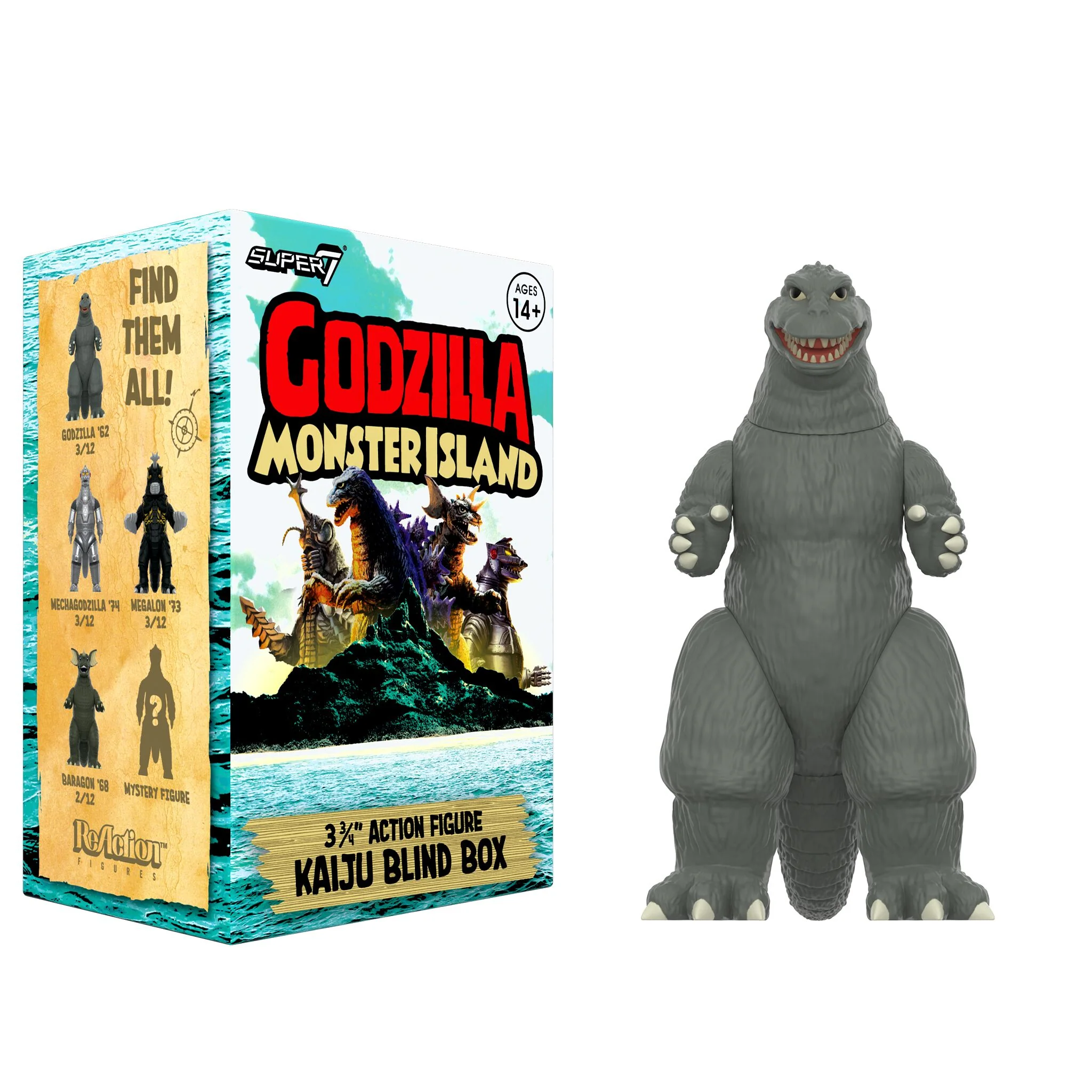 Toho Blind Box Wave 07 (Monster Island) - Blind Box Flat 11 Toho Blind Box Wave 07 (Monster Island) - Blind Box Flat