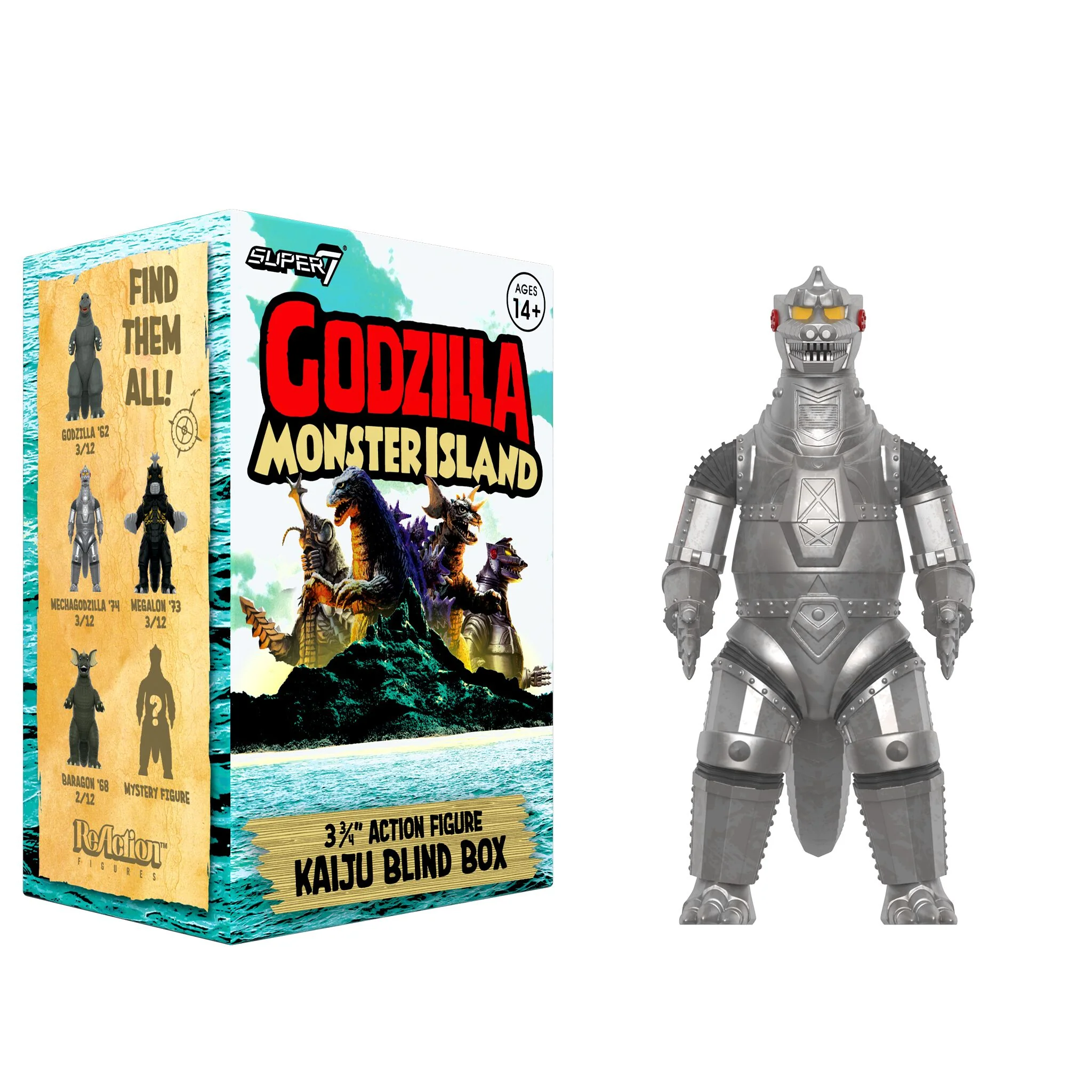 Toho Blind Box Wave 07 (Monster Island) - Blind Box Flat 13 Toho Blind Box Wave 07 (Monster Island) - Blind Box Flat
