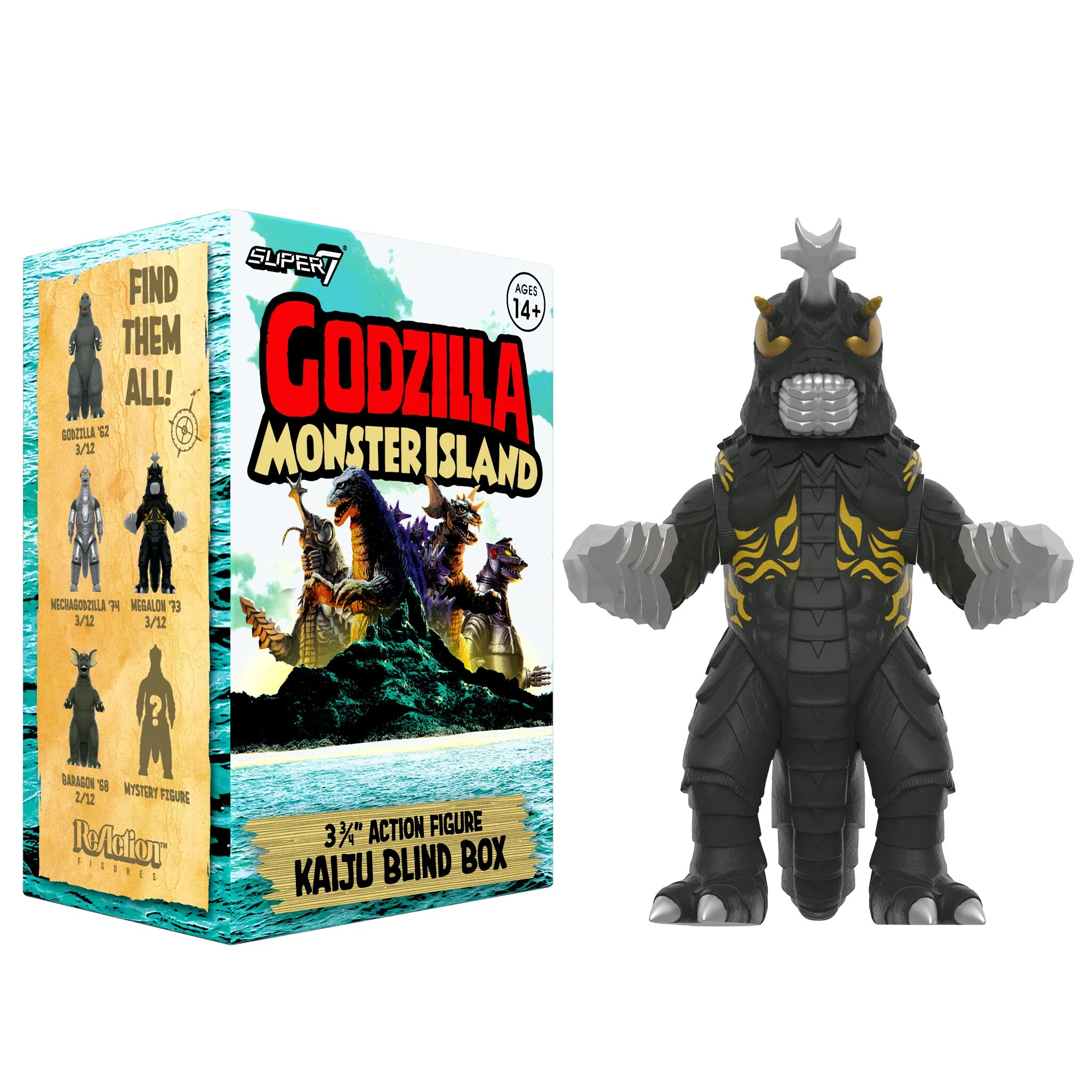 Toho Blind Box Wave 07 (Monster Island) - Blind Box Flat 15 Toho Blind Box Wave 07 (Monster Island) - Blind Box Flat