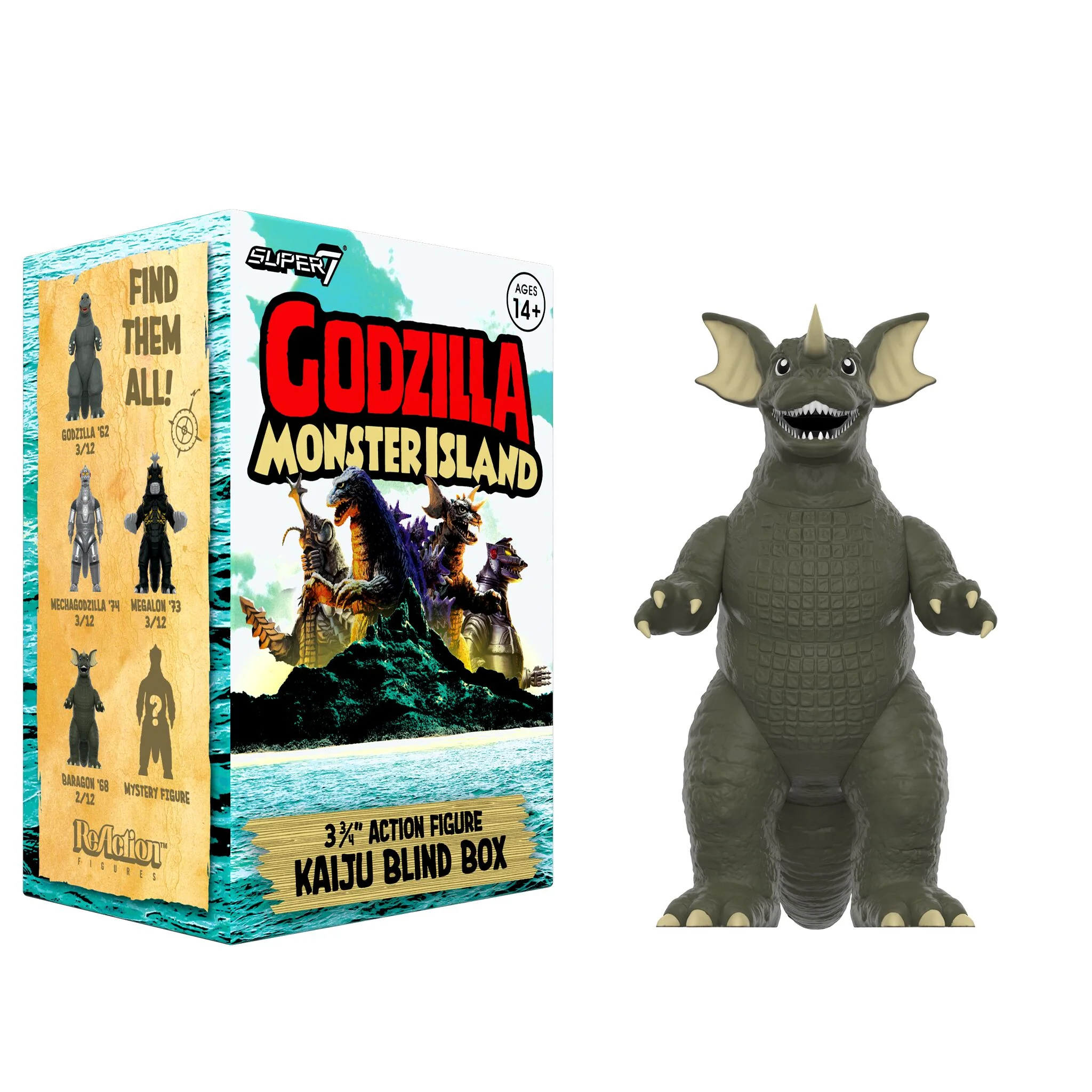 Toho Blind Box Wave 07 (Monster Island) - Blind Box Flat 9 Toho Blind Box Wave 07 (Monster Island) - Blind Box Flat