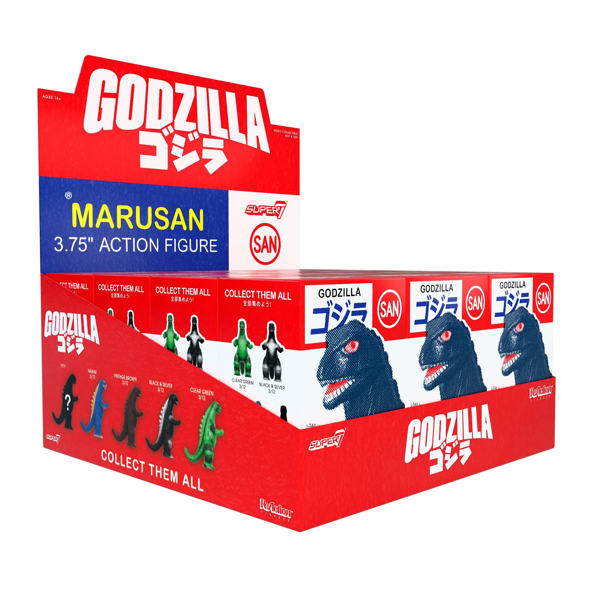 Toho Blind Box Wave 06 (Marusan) - Blind Box Flat