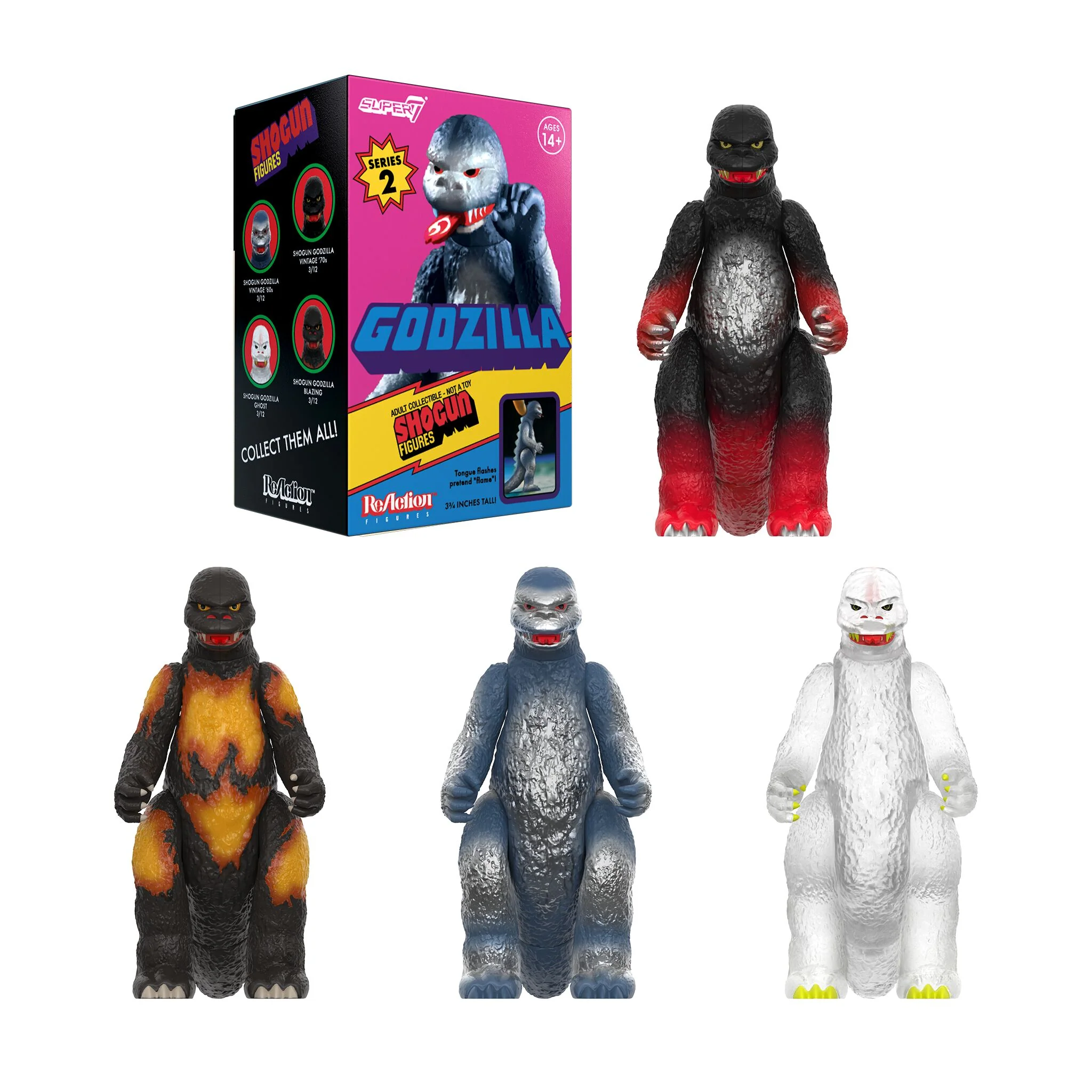 Toho Blind Box Wave 04 (Shogun V2) - Blind Box Flat 4 Toho Blind Box Wave 04 (Shogun V2) - Blind Box Flat