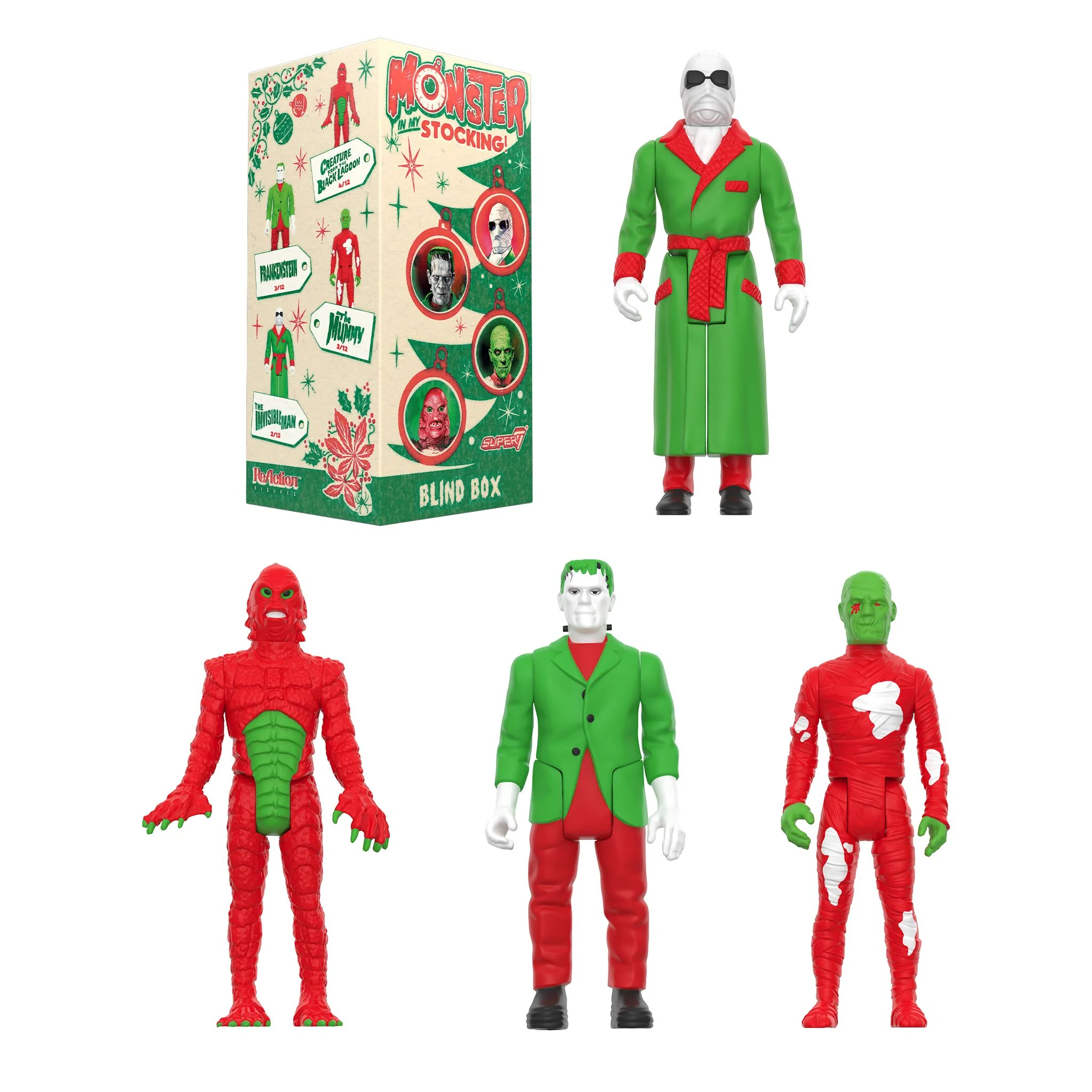 Universal Monsters Blind Box Wave 01 (Monster In My Stocking) - Individual Blind Box
