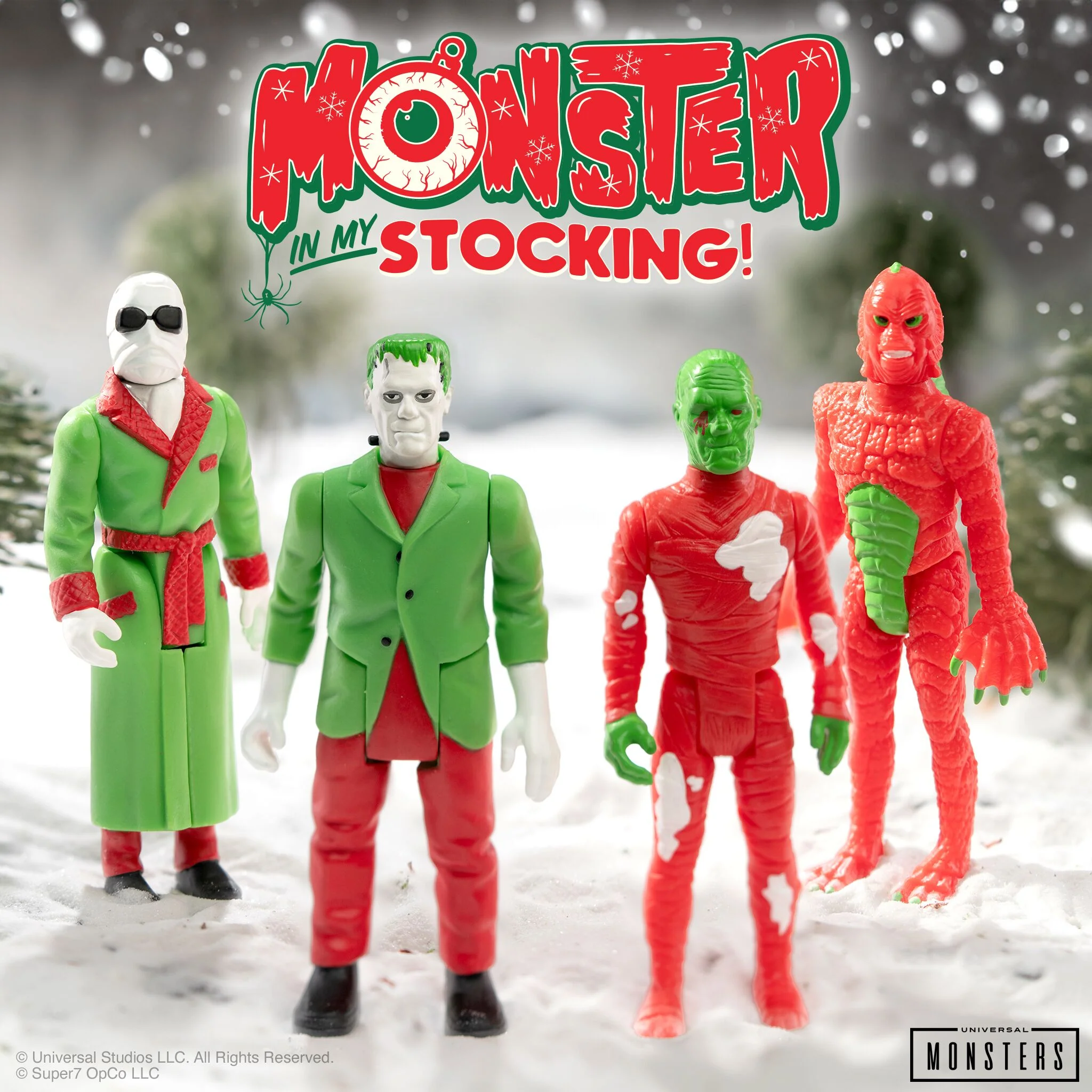Universal Monsters Blind Box Wave 01 (Monster In My Stocking) - Individual Blind Box 3 Universal Monsters Blind Box Wave 01 (Monster In My Stocking) - Individual Blind Box