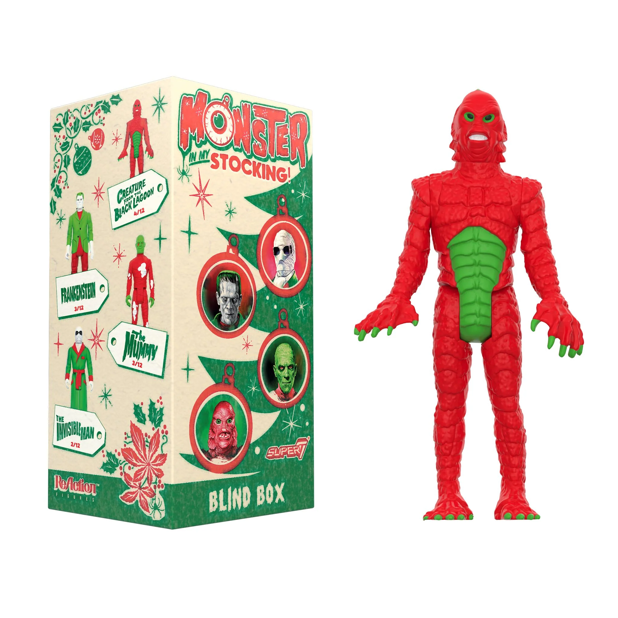 Universal Monsters Blind Box Wave 01 (Monster In My Stocking) - Individual Blind Box 6 Universal Monsters Blind Box Wave 01 (Monster In My Stocking) - Individual Blind Box