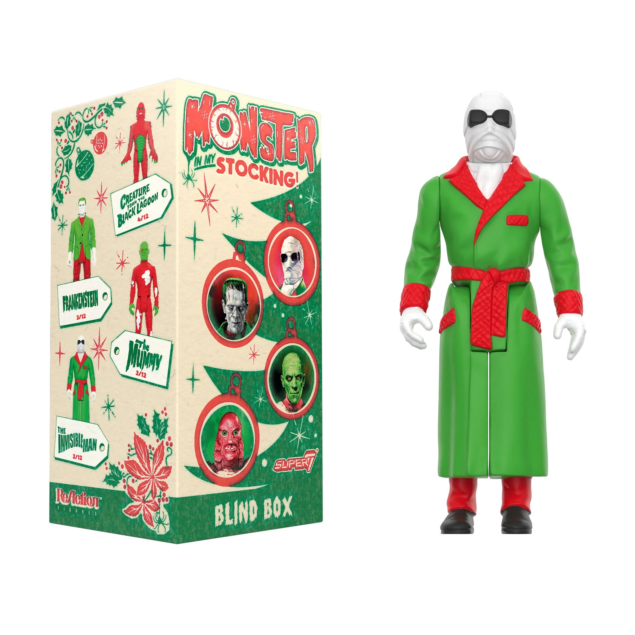 Universal Monsters Blind Box Wave 01 (Monster In My Stocking) - Individual Blind Box 10 Universal Monsters Blind Box Wave 01 (Monster In My Stocking) - Individual Blind Box