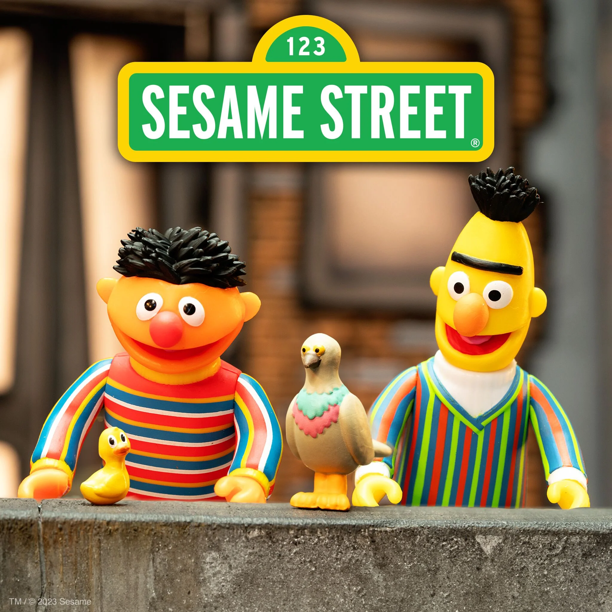 Sesame Street ReAction Figures Wave 01 - Bert 3 Sesame Street ReAction Figures Wave 01 - Bert