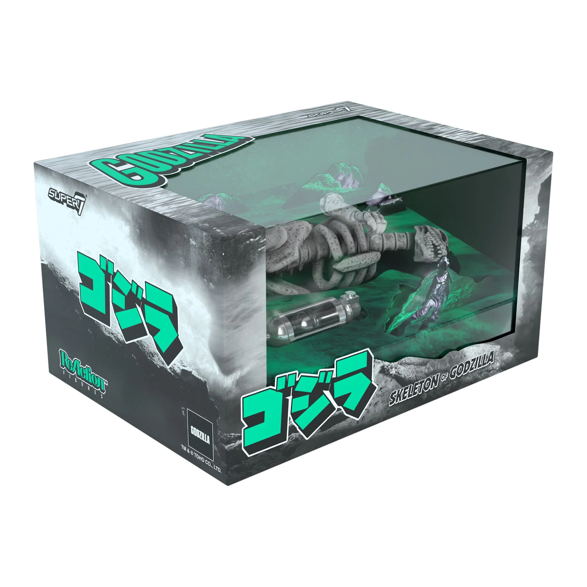 Toho ReAction Figures - Godzilla Skeleton (Boxed)