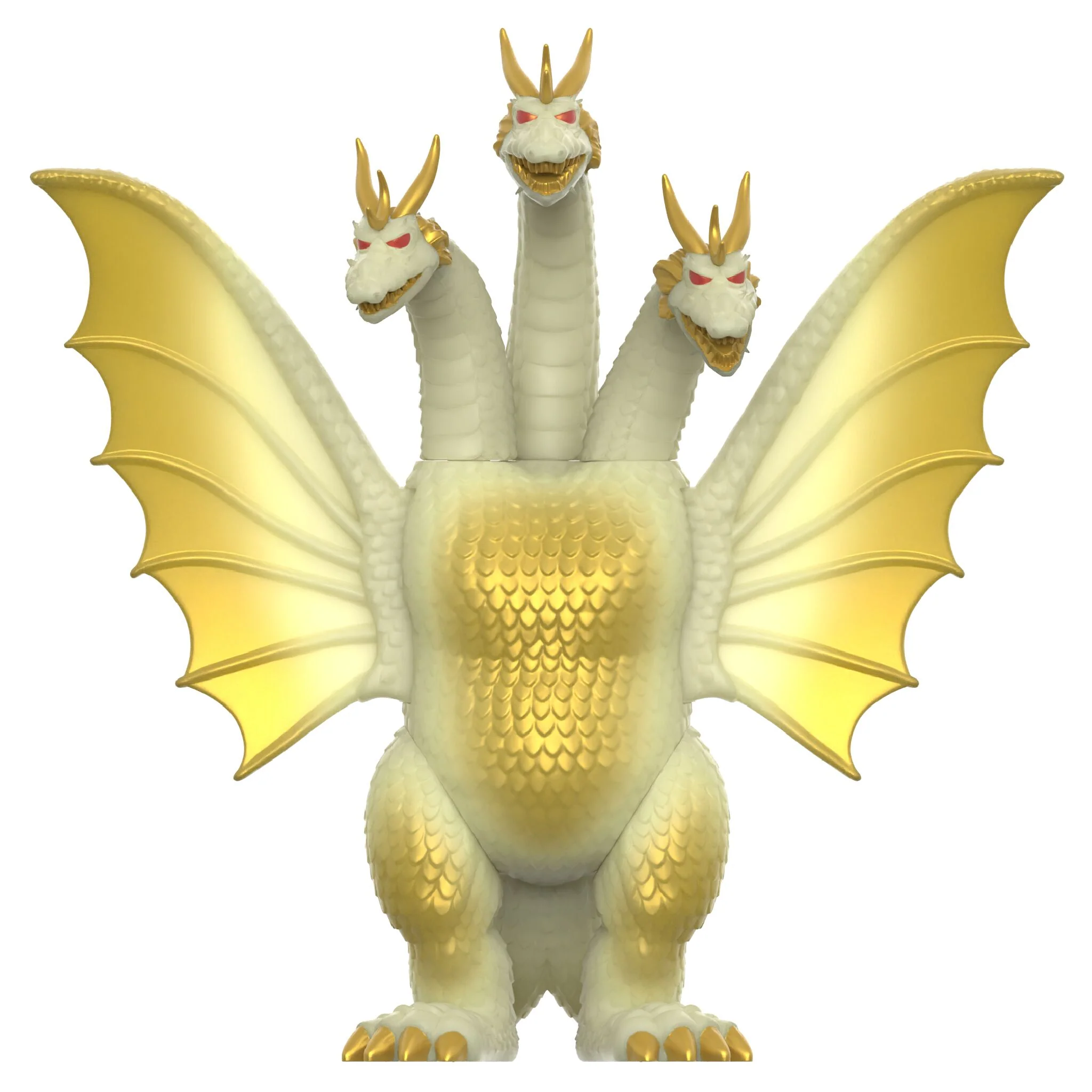 Toho ReAction Figures Wave 4 - King Ghidorah (Glow) 3 Toho ReAction Figures Wave 4 - King Ghidorah (Glow)
