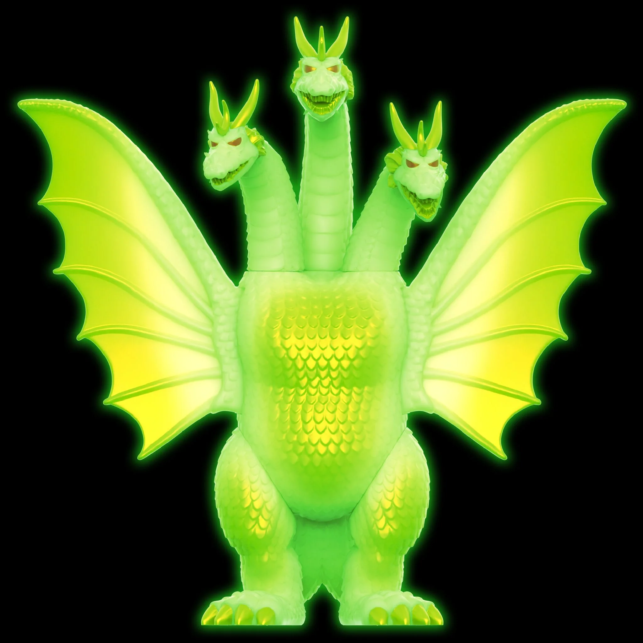 Toho ReAction Figures Wave 4 - King Ghidorah (Glow) 4 Toho ReAction Figures Wave 4 - King Ghidorah (Glow)