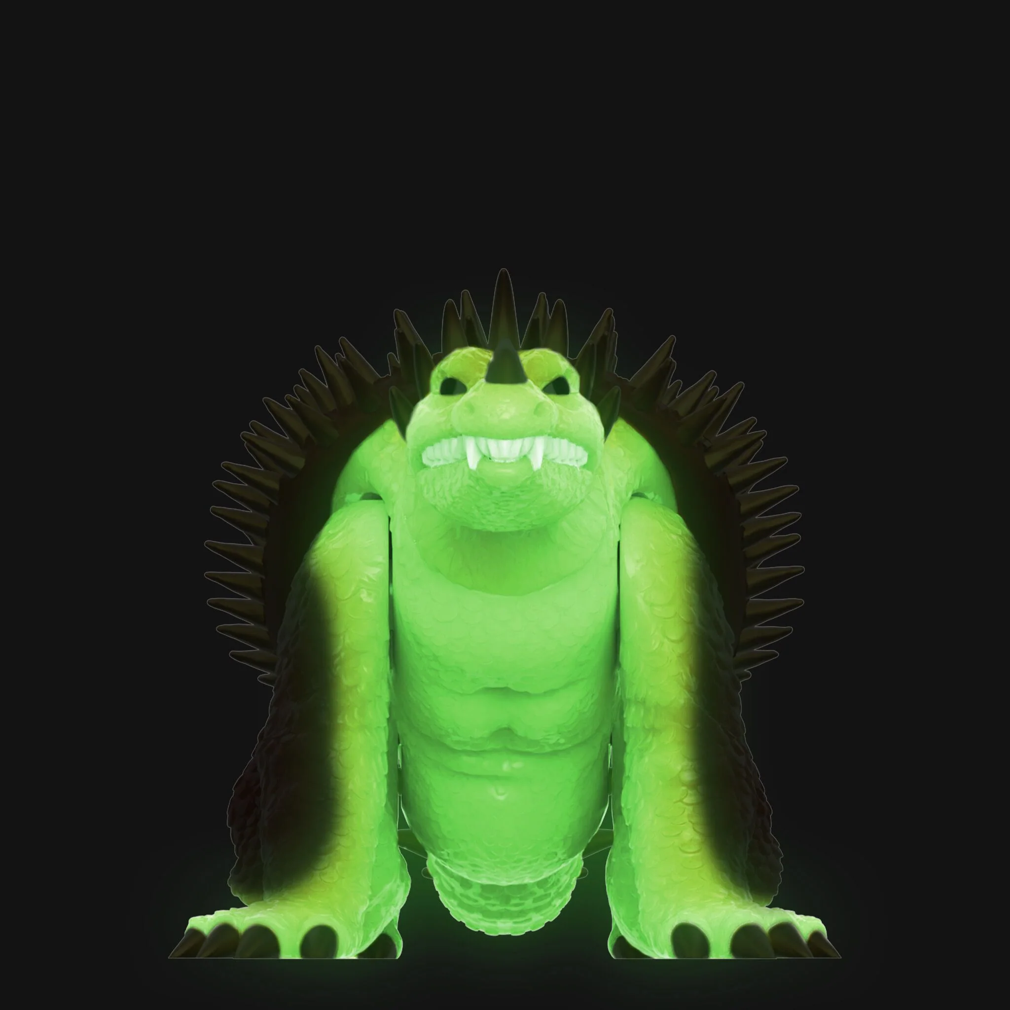 Toho ReAction Figures - Anguirus (Glow) 5 Toho ReAction Figures - Anguirus (Glow)