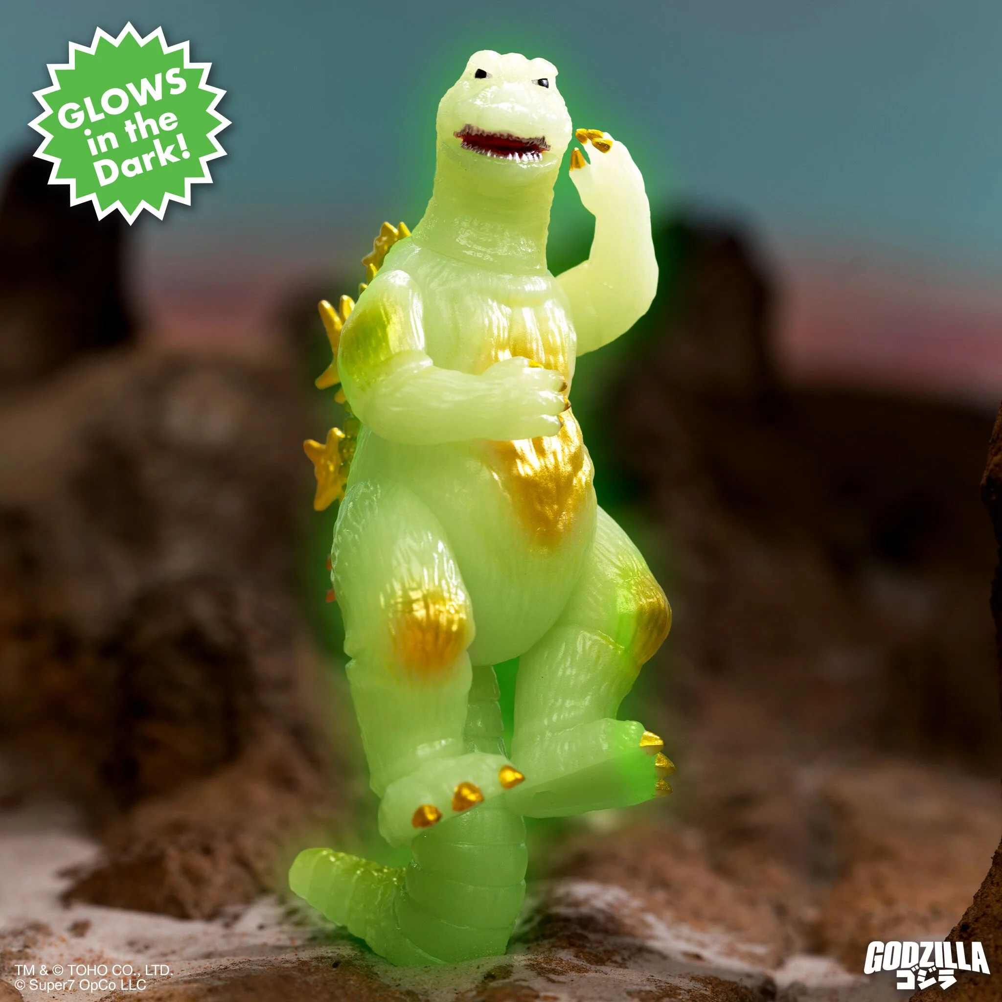 Toho ReAction Figures - Godzilla '65 (Victory Celebration, Glow) 4 Toho ReAction Figures - Godzilla '65 (Victory Celebration, Glow)