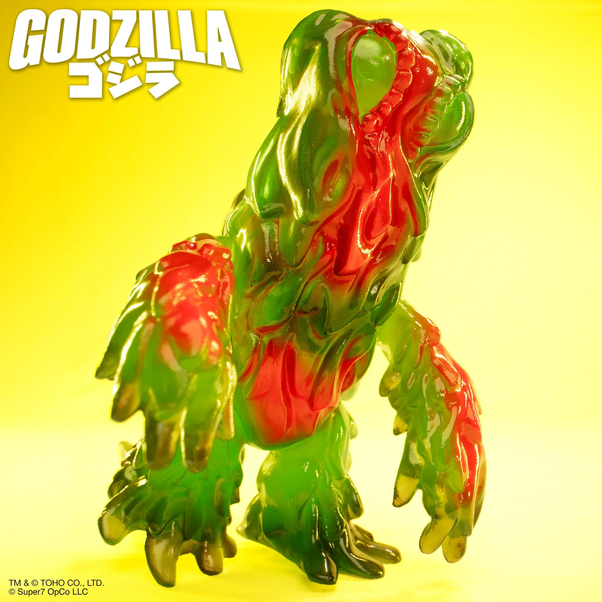 Toho ReAction Figures - Hedorah (Clear Green) 3 Toho ReAction Figures - Hedorah (Clear Green)