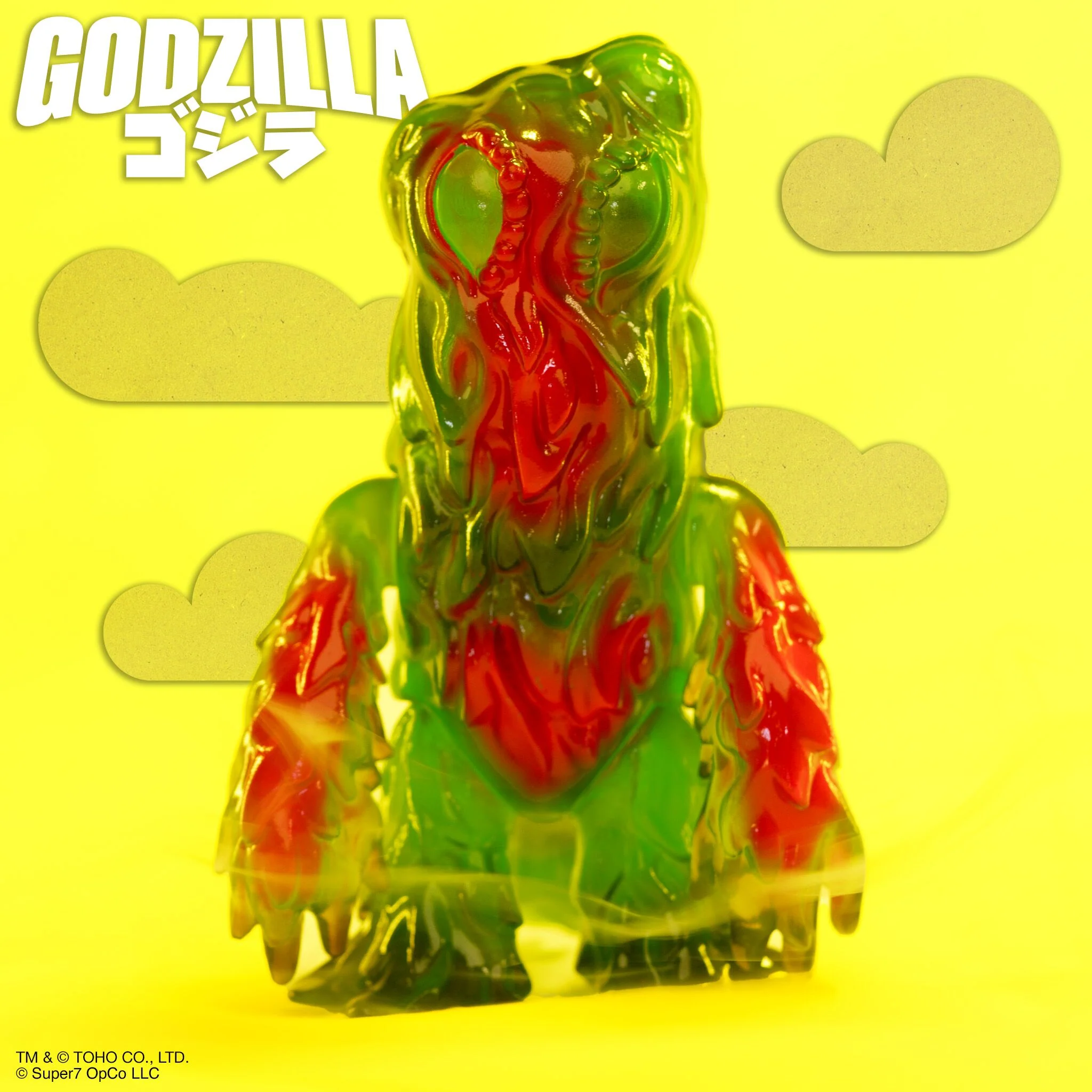 Toho ReAction Figures - Hedorah (Clear Green) 4 Toho ReAction Figures - Hedorah (Clear Green)