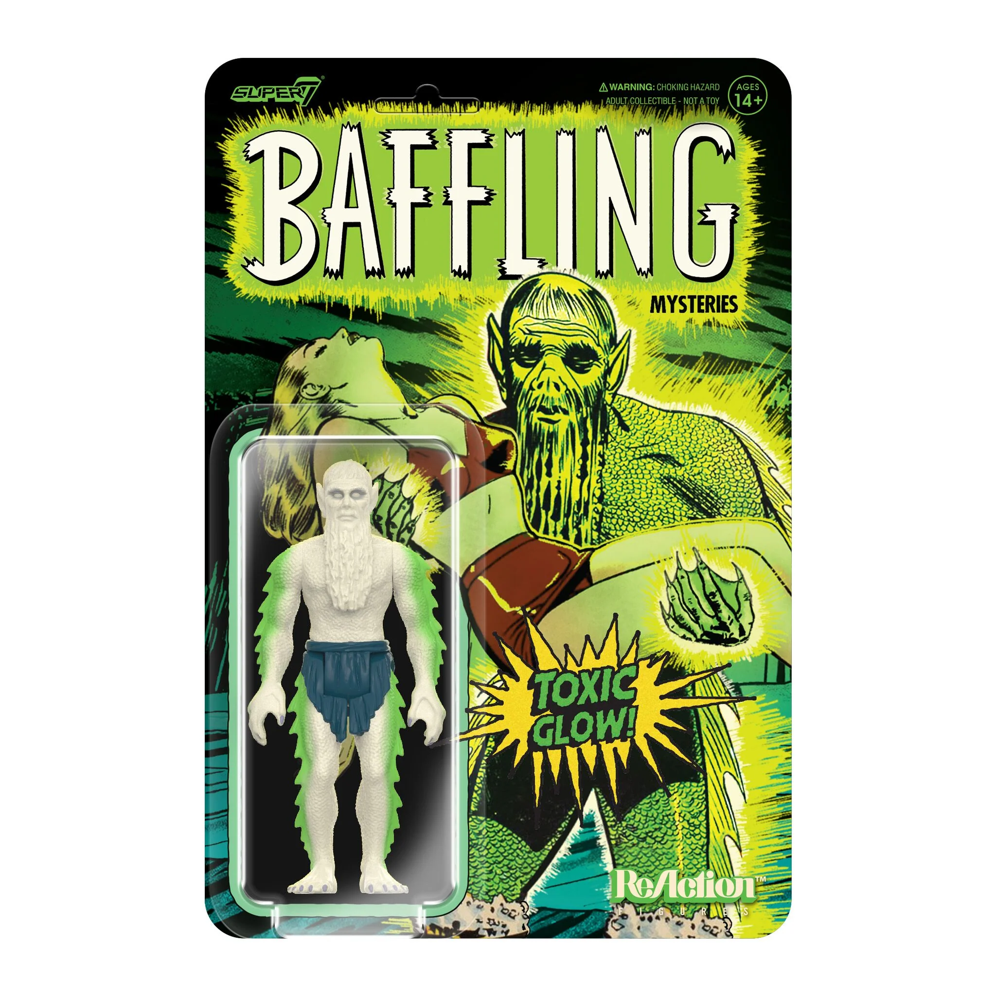 Pre-Code Horror ReAction W3 - Baffling Mysteries - Seaweed Monster(Glow)