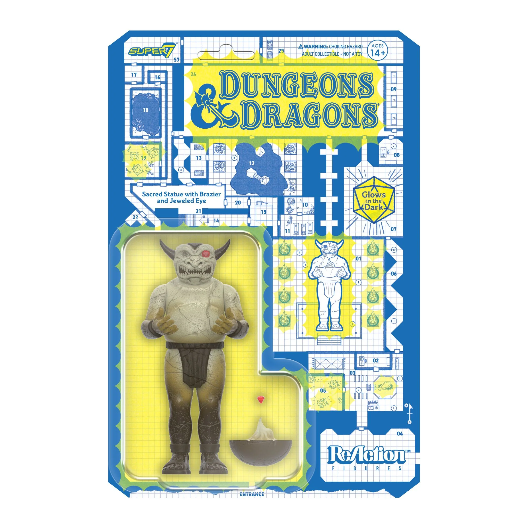 Dungeons and Dragons ReAction Figures Wave 04 - Sacred Statue (Glow)
