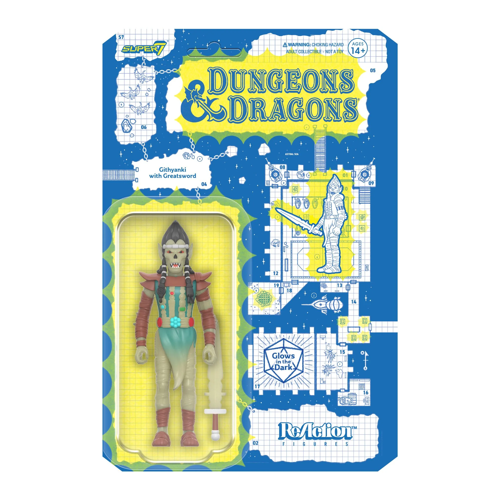 Dungeons and Dragons ReAction Figures Wave 04 - Githyanki (Glow)