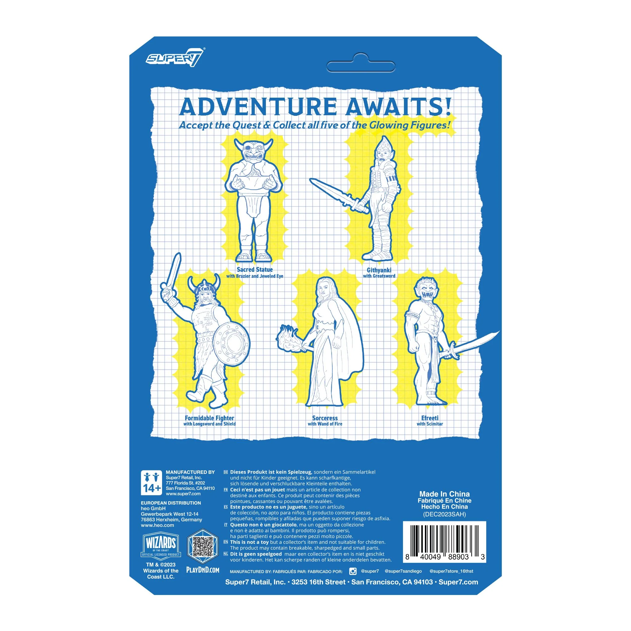 Dungeons and Dragons ReAction Figures Wave 04 - Efreeti (Glow) 7 Dungeons and Dragons ReAction Figures Wave 04 - Efreeti (Glow)