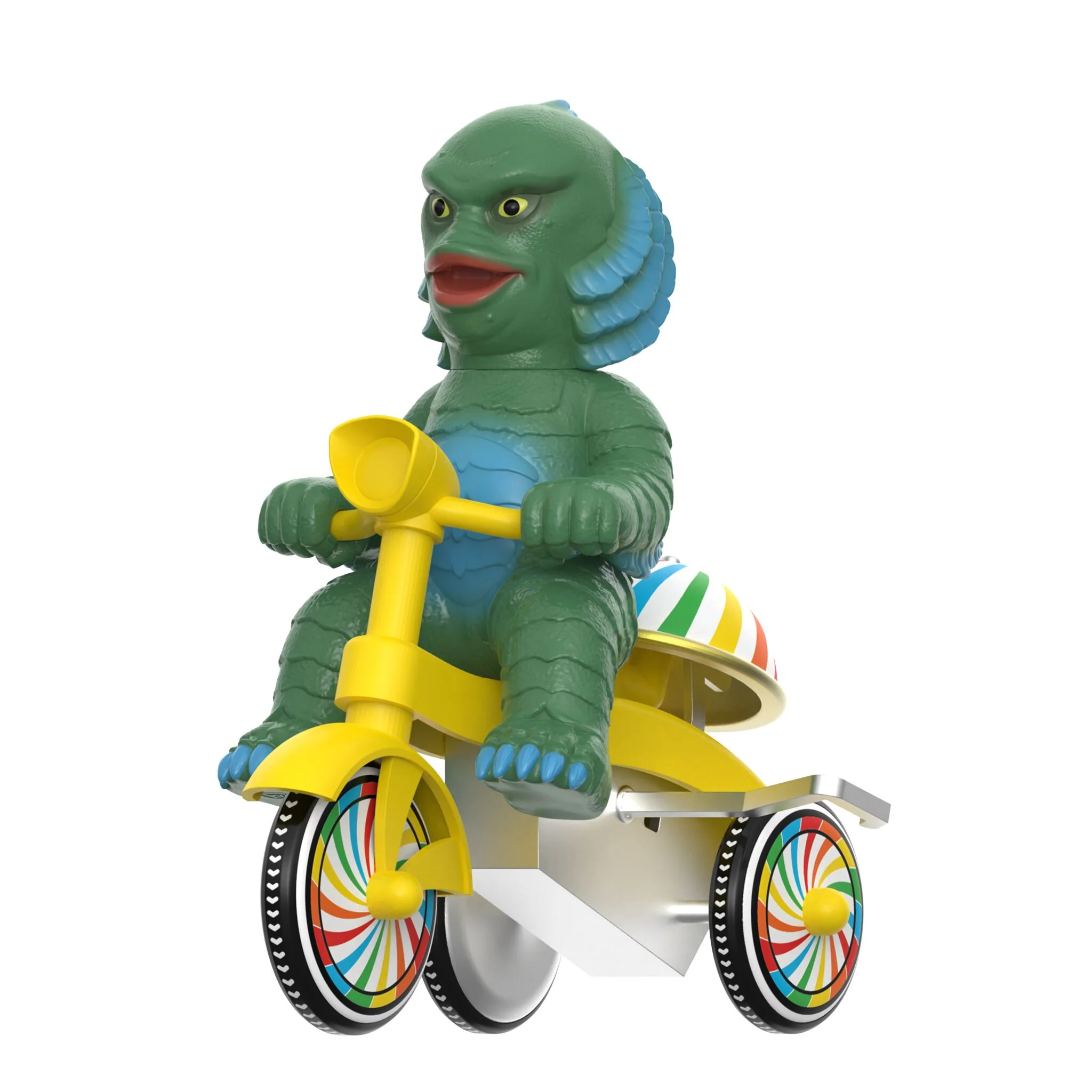 Universal Monsters Super Cycles - Creature from Black Lagoon (Dark Green w/ Yellow Trike) 3 Universal Monsters Super Cycles - Creature from Black Lagoon (Dark Green w/ Yellow Trike)
