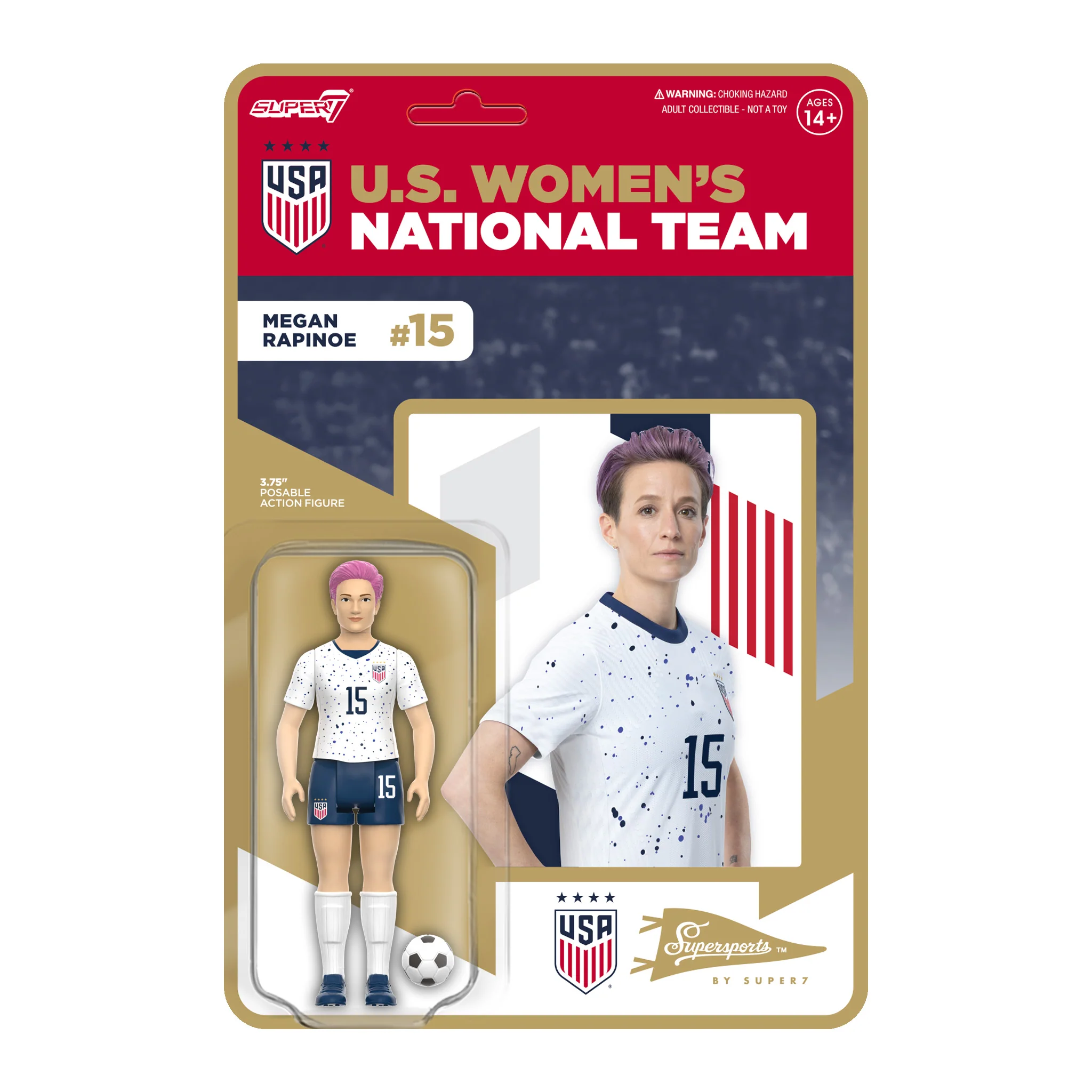 USWNT Soccer ReAction Wave 2 - Megan Rapinoe (Alternate Kit)