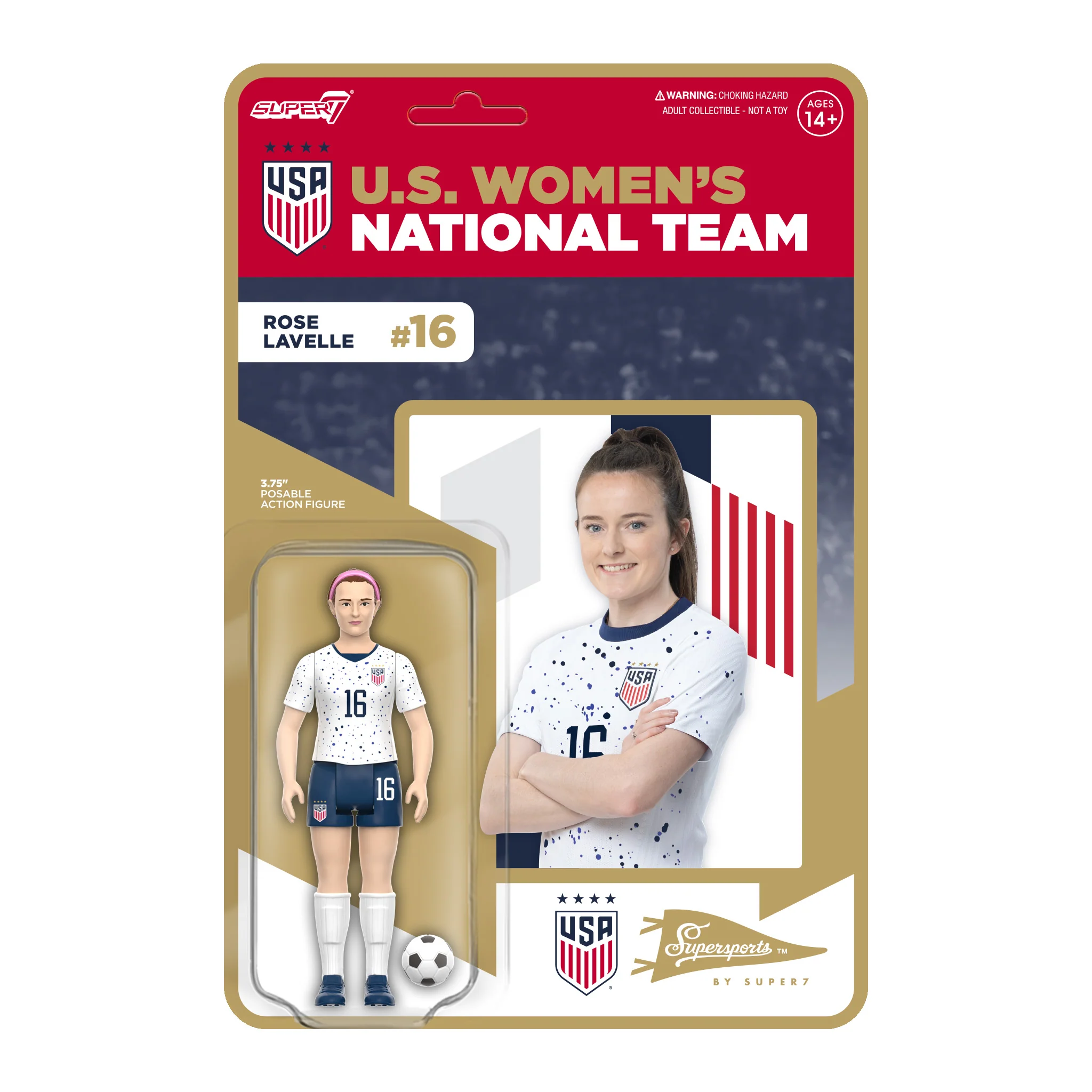 USWNT Soccer ReAction Wave 2 - Rose Lavelle (Alternate Kit)