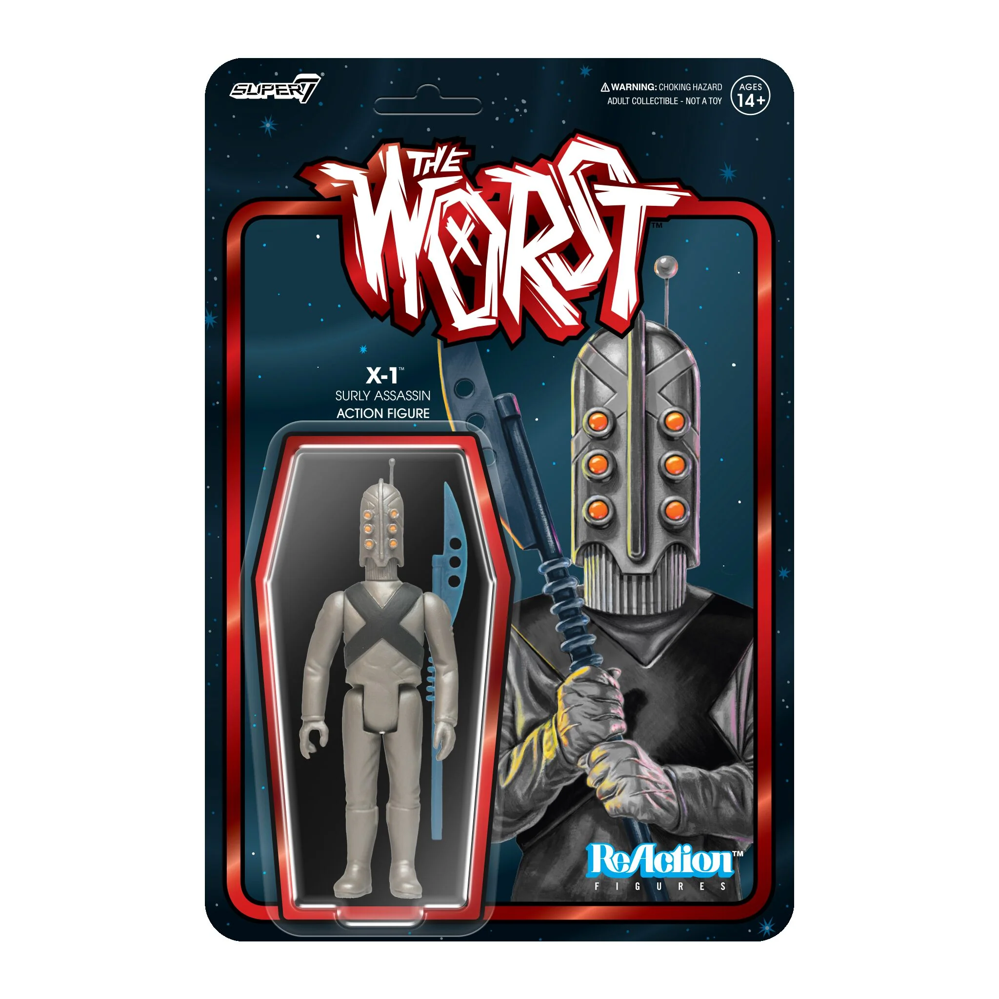 The Worst ReAction Figures Wave 06 (Scum Squad) - X-1